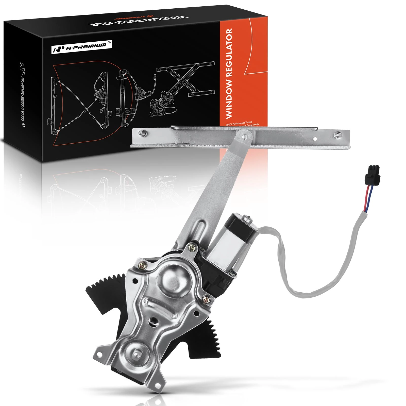 Rear Passenger Power Window Motor & Regulator Assembly