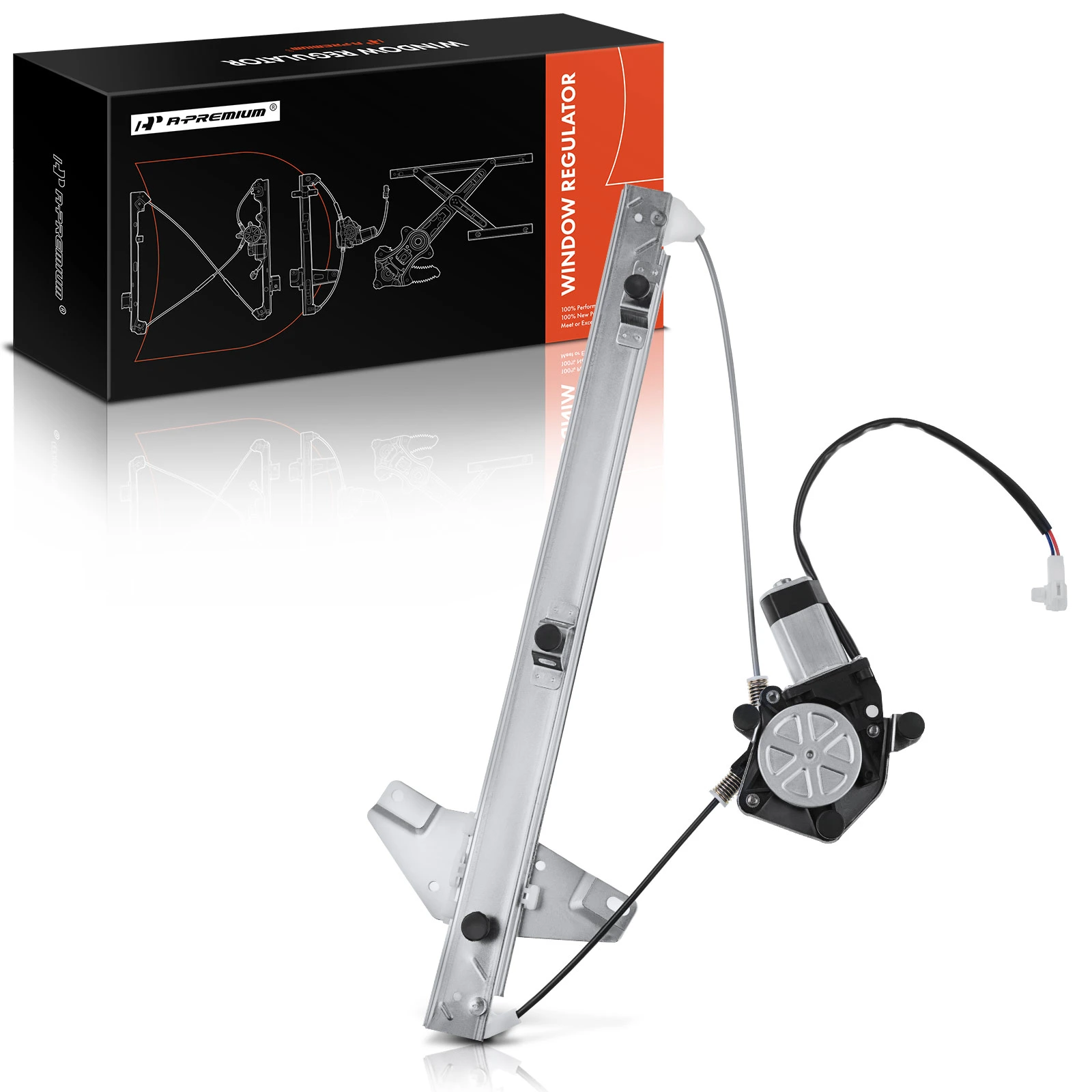 Front Driver Power Window Motor & Regulator Assembly