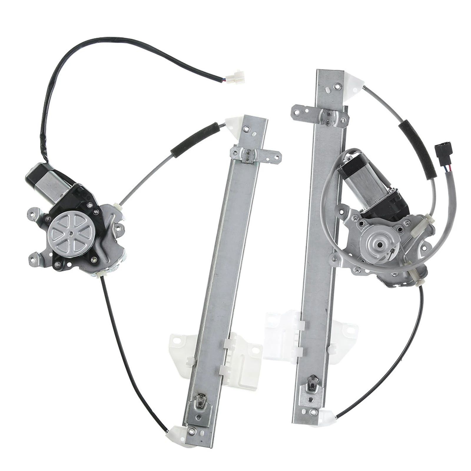 1997-2001 Mitsubishi Mirage 2pc Window Regulator and Motor Kit Rear Driver & Passenger Electric with Motor A-Premium APWR1001