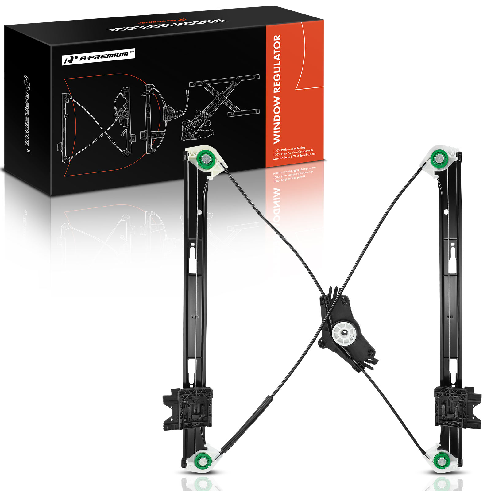 Front Passenger Power Window Regulator