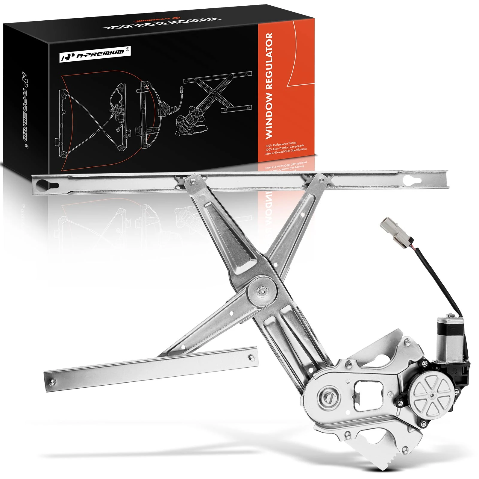 Front Passenger Power Window Motor & Regulator Assembly