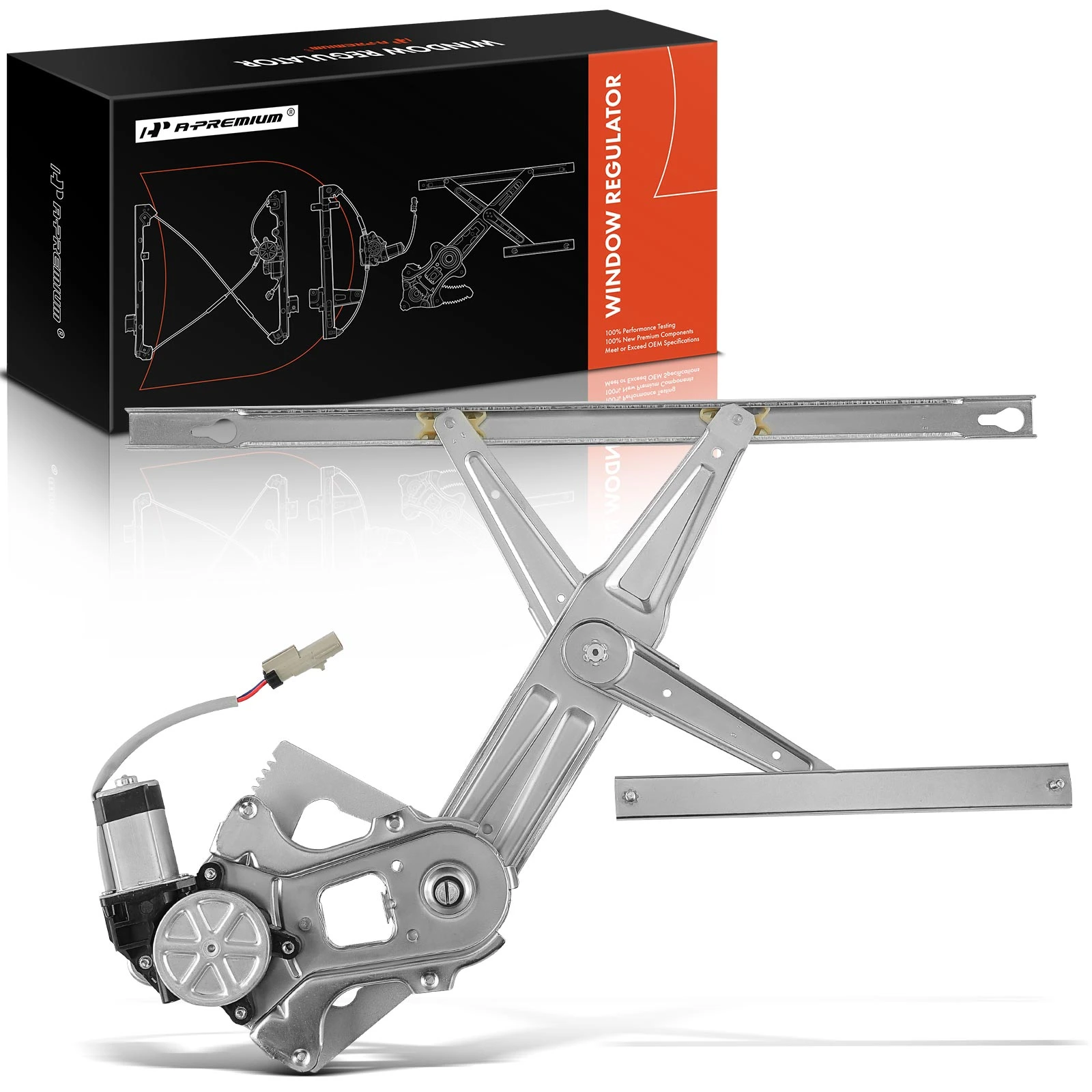 Front Driver Power Window Motor & Regulator Assembly