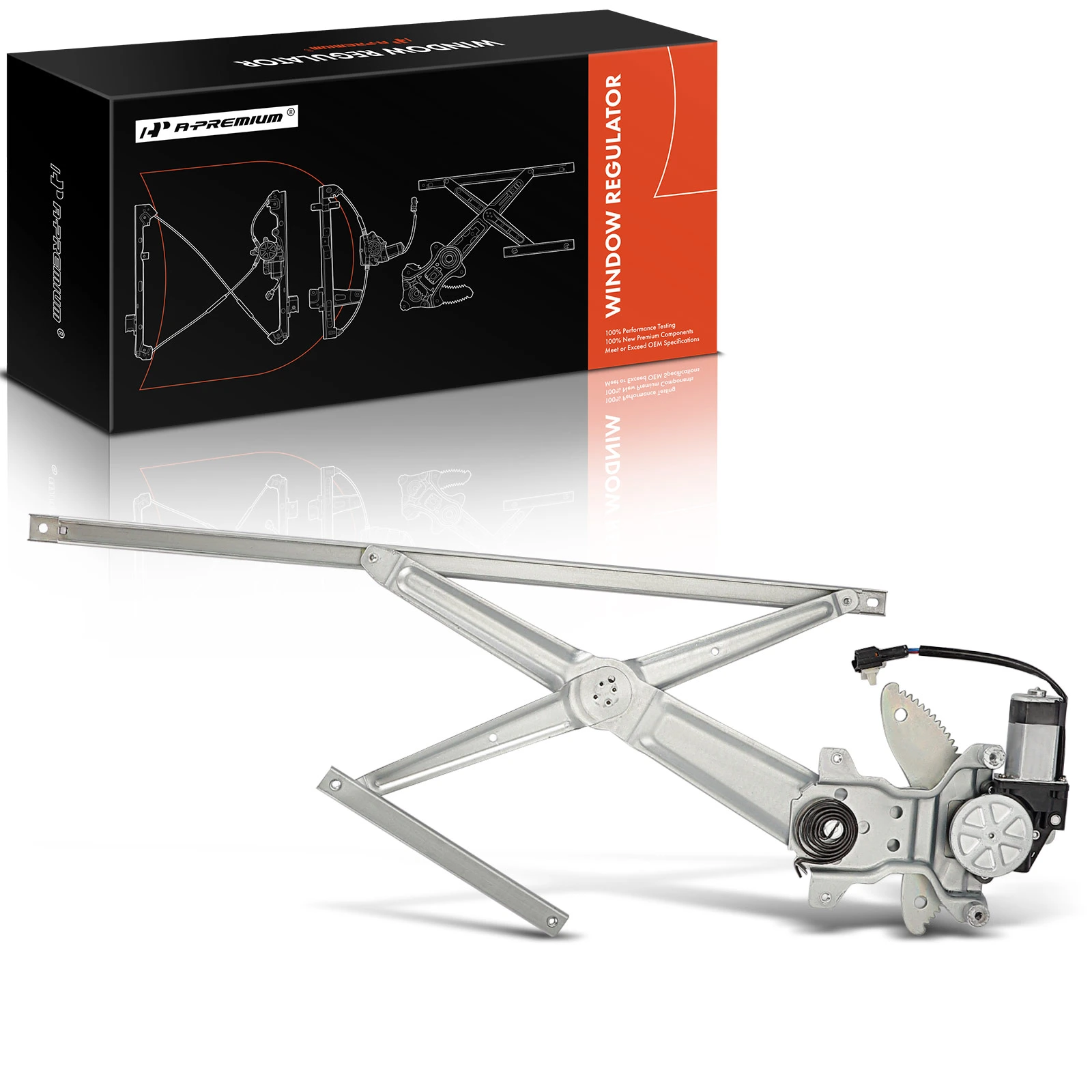 Front Driver Power Window Motor & Regulator Assembly