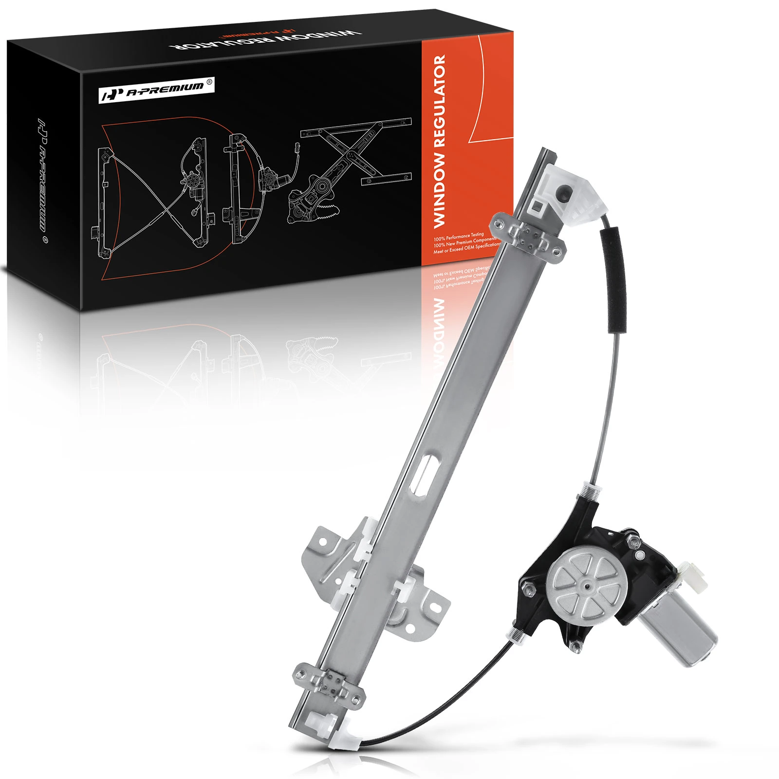 2006-2011 Kia Rio5 1-Pc Power Window Regulator and Motor Assembly Rear Left Driver Side Electric with Motor A-Premium APWR0788