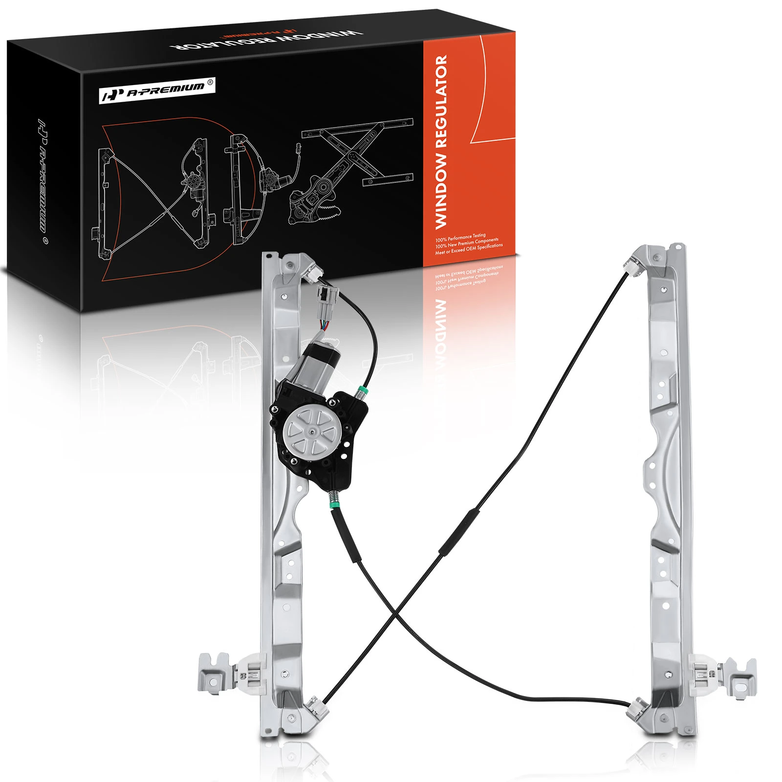 Front Driver Power Window Motor & Regulator Assembly