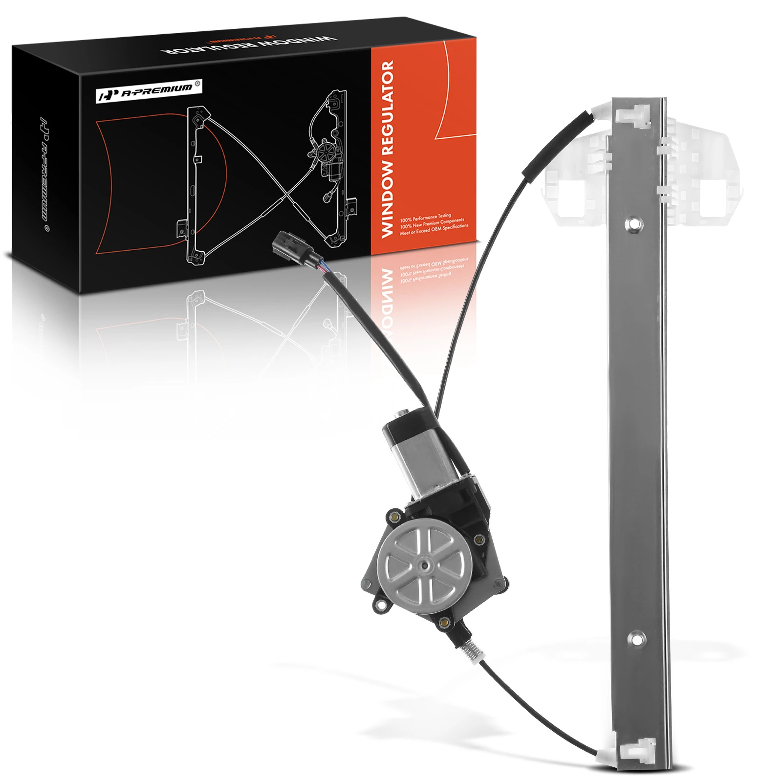 Front Driver Power Window Motor & Regulator Assembly for Jeep Wrangler JK 2007-2018