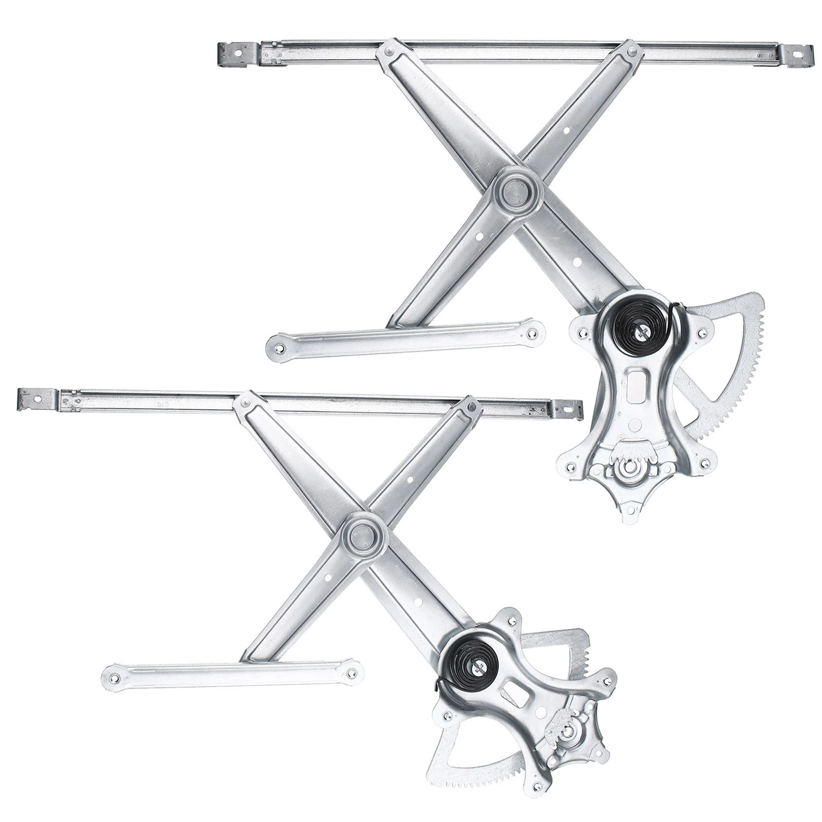 2 Pcs Power Window Regulator without Motor