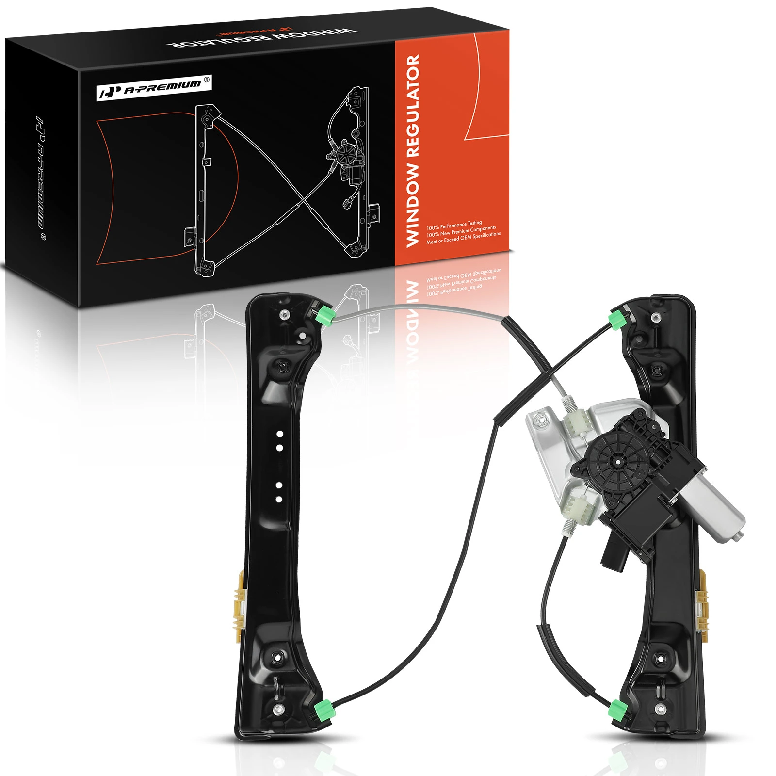 Front Driver Power Window Motor & Regulator Assembly