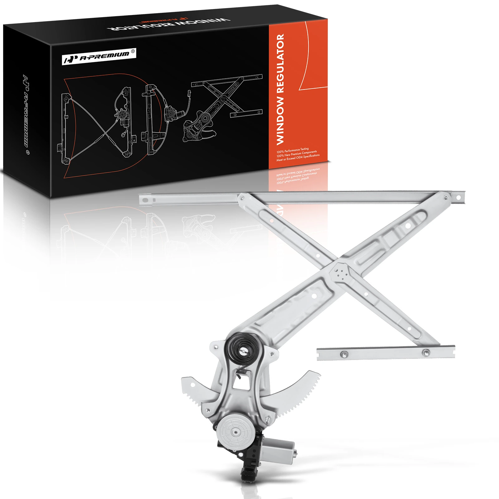 Front Driver Power Window Motor & Regulator Assembly