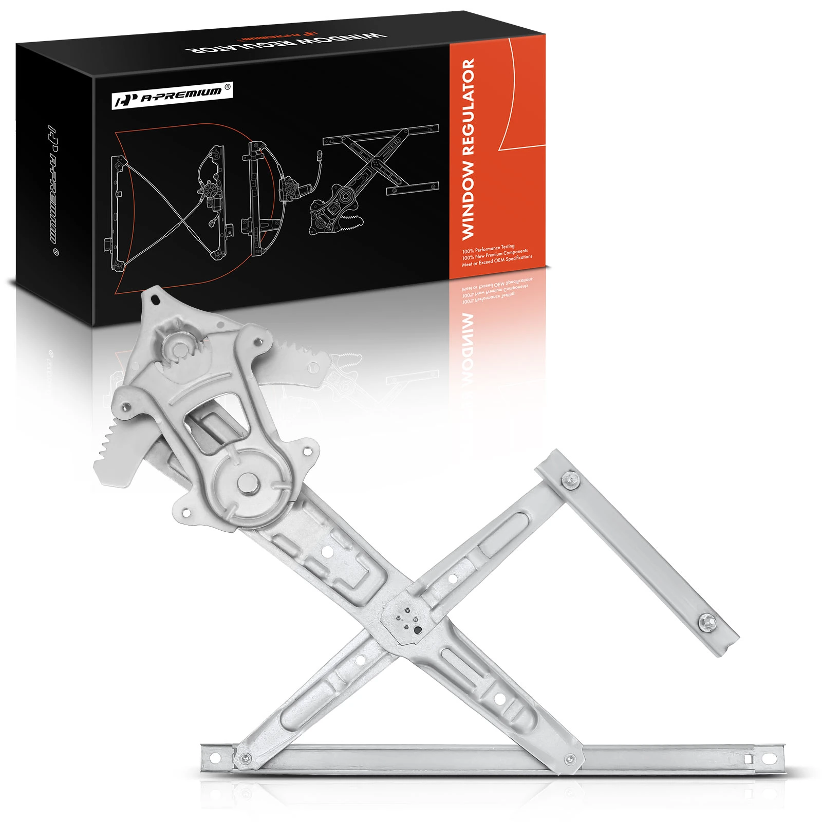 Rear Passenger Power Window Regulator without Motor for Nissan Murano 2009-2014