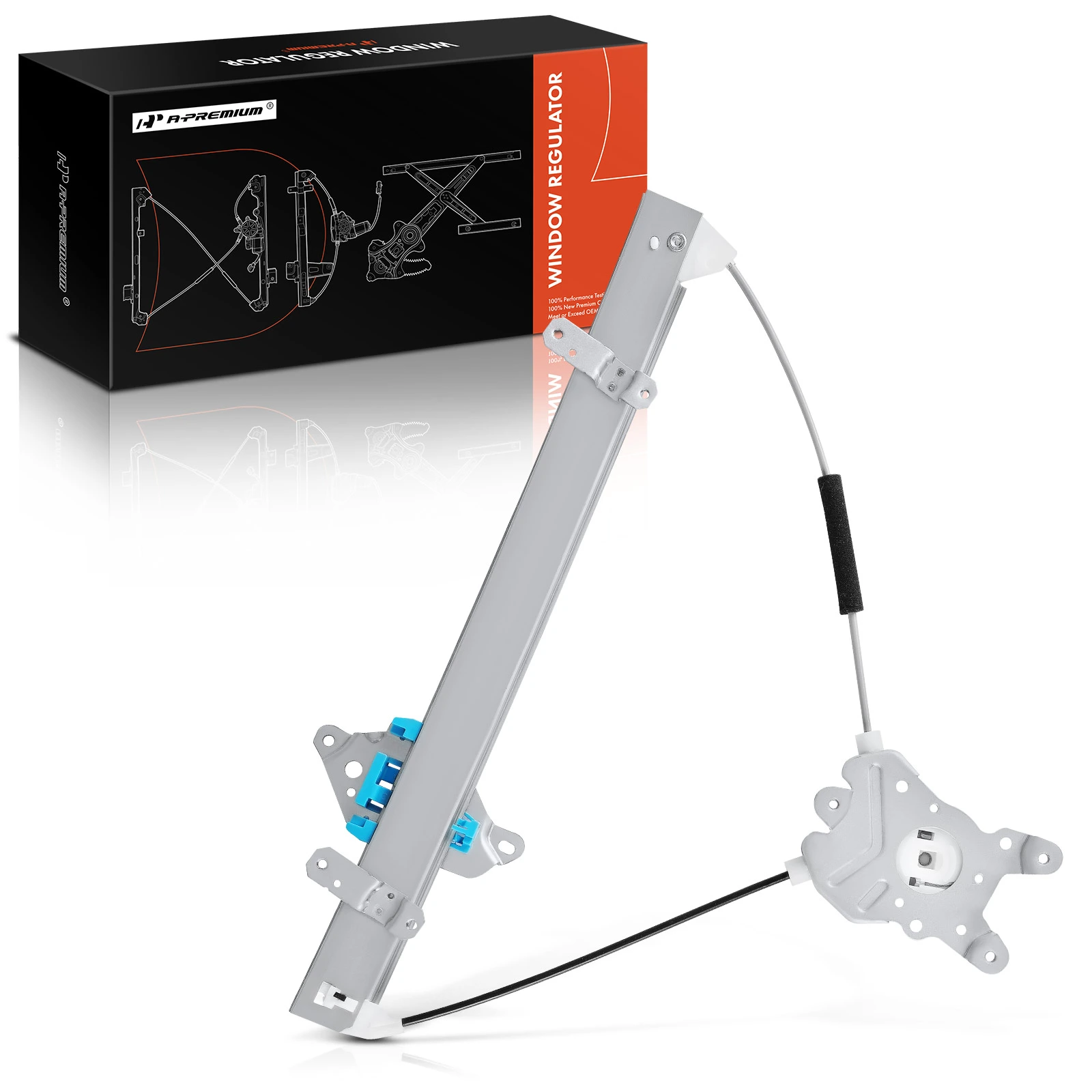 2003-2006 Mitsubishi Outlander 1-Pc Power Window Regulator Front Left Driver Side Electric A-Premium APWR2666