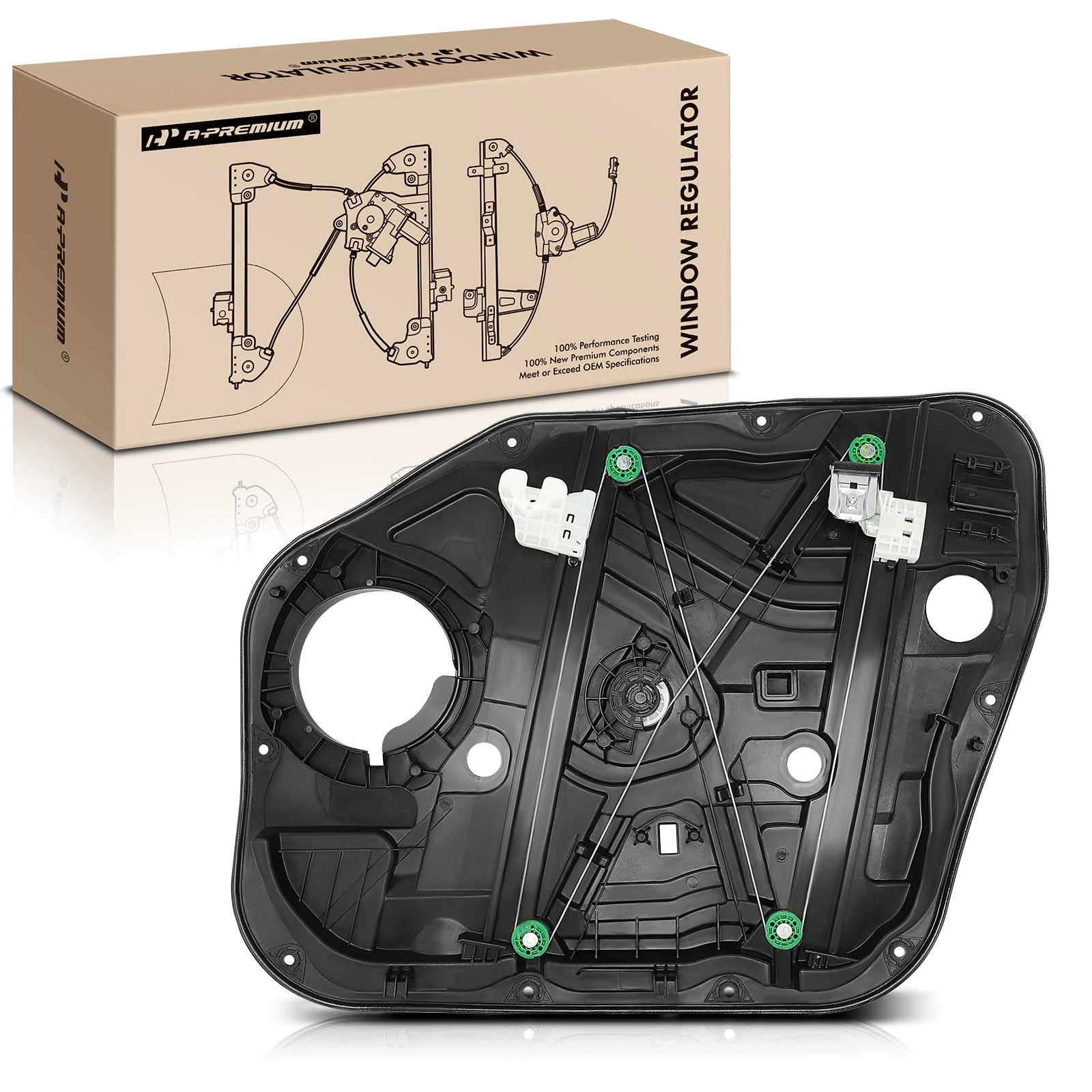 2016-2022 Hyundai Tucson 1pc Power Window Regulator Front Left Driver Side Electric A-Premium APWR3106