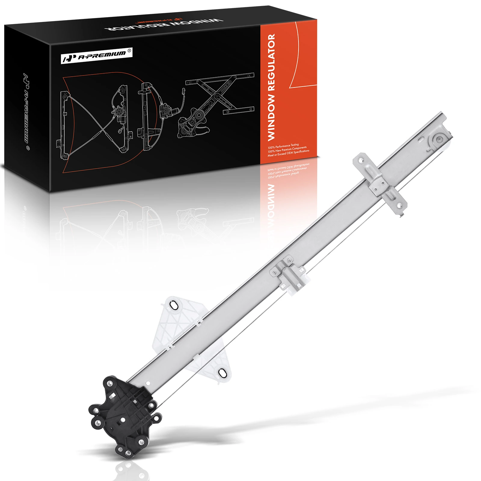 Rear Driver Power Window Regulator