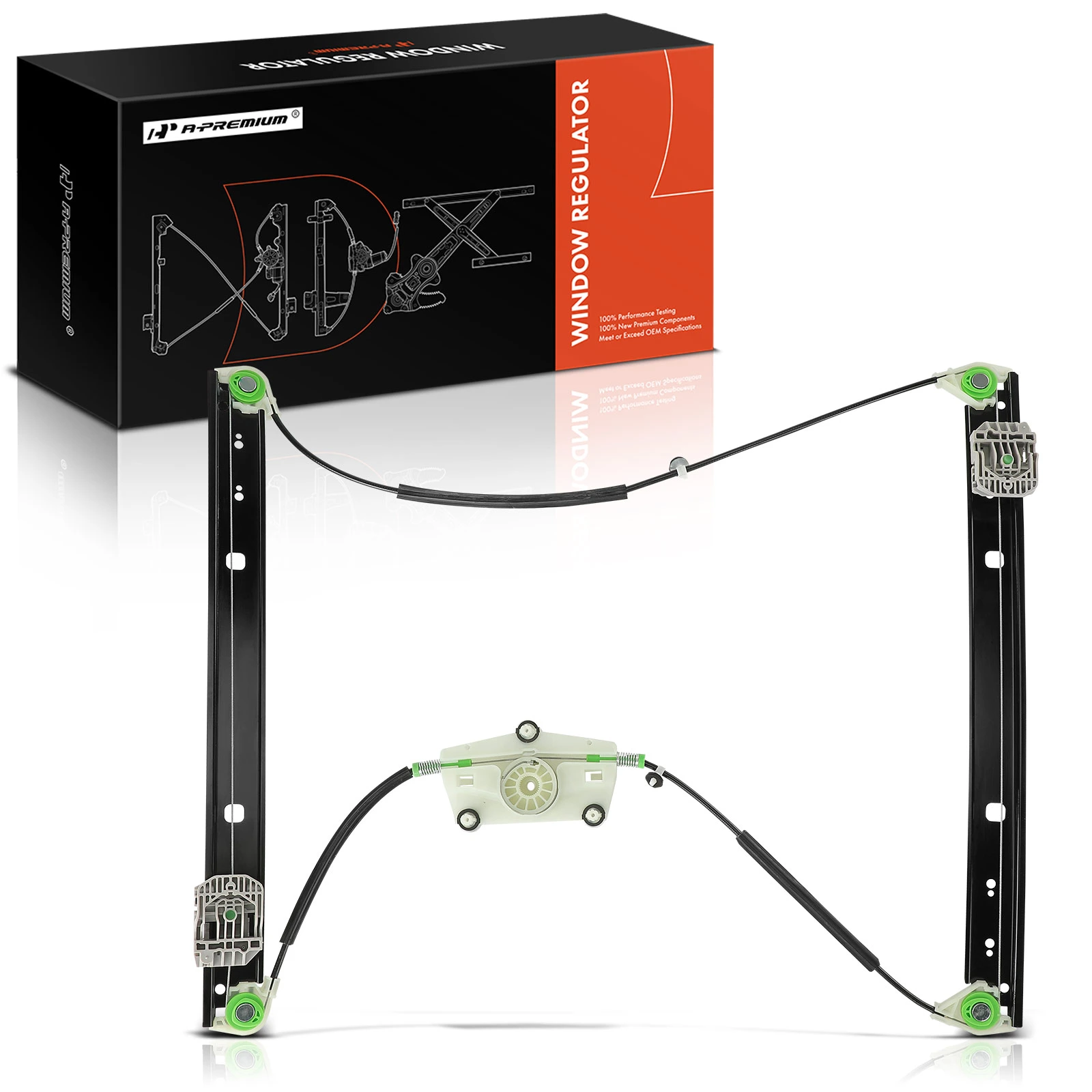 Front Passenger Power Window Regulator for Audi Q7 2011-2015 V6 3.0L