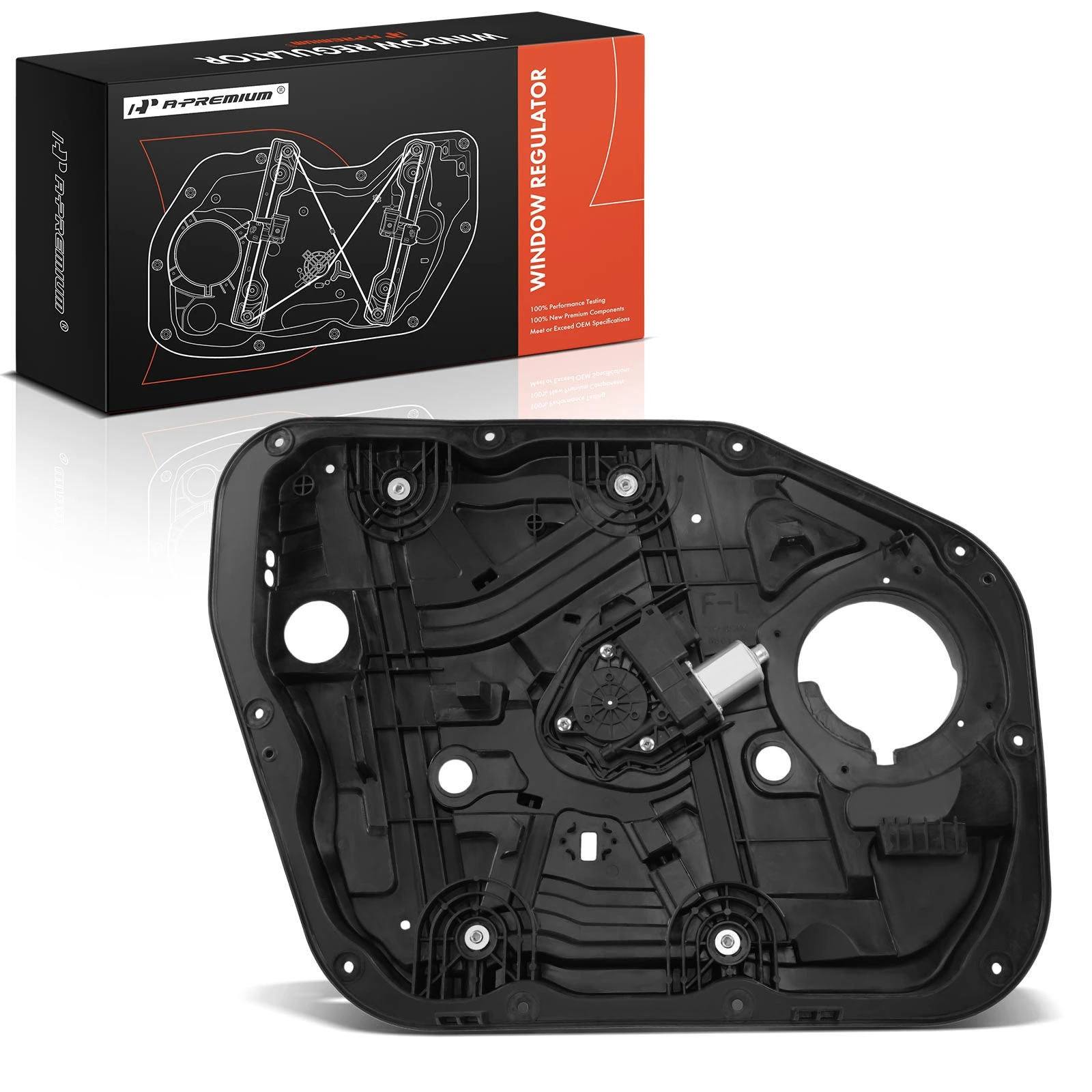 2016-2022 Hyundai Tucson 1pc Window Regulator Front Left Driver Side with Motor A-Premium APWR3664