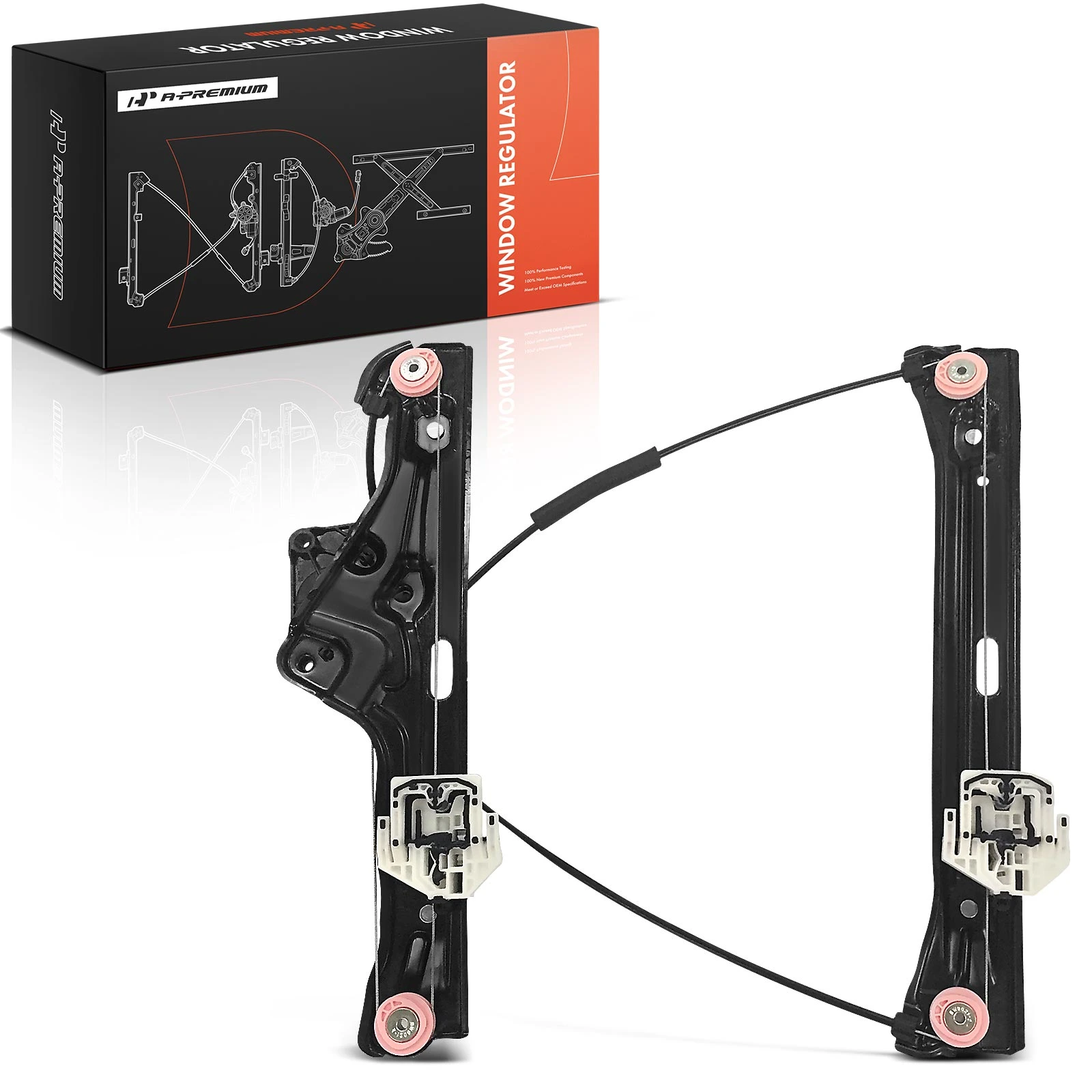 2015-2023 Mini Cooper 1pc Window Regulator Front Left Driver Side A-Premium APWR3837TW