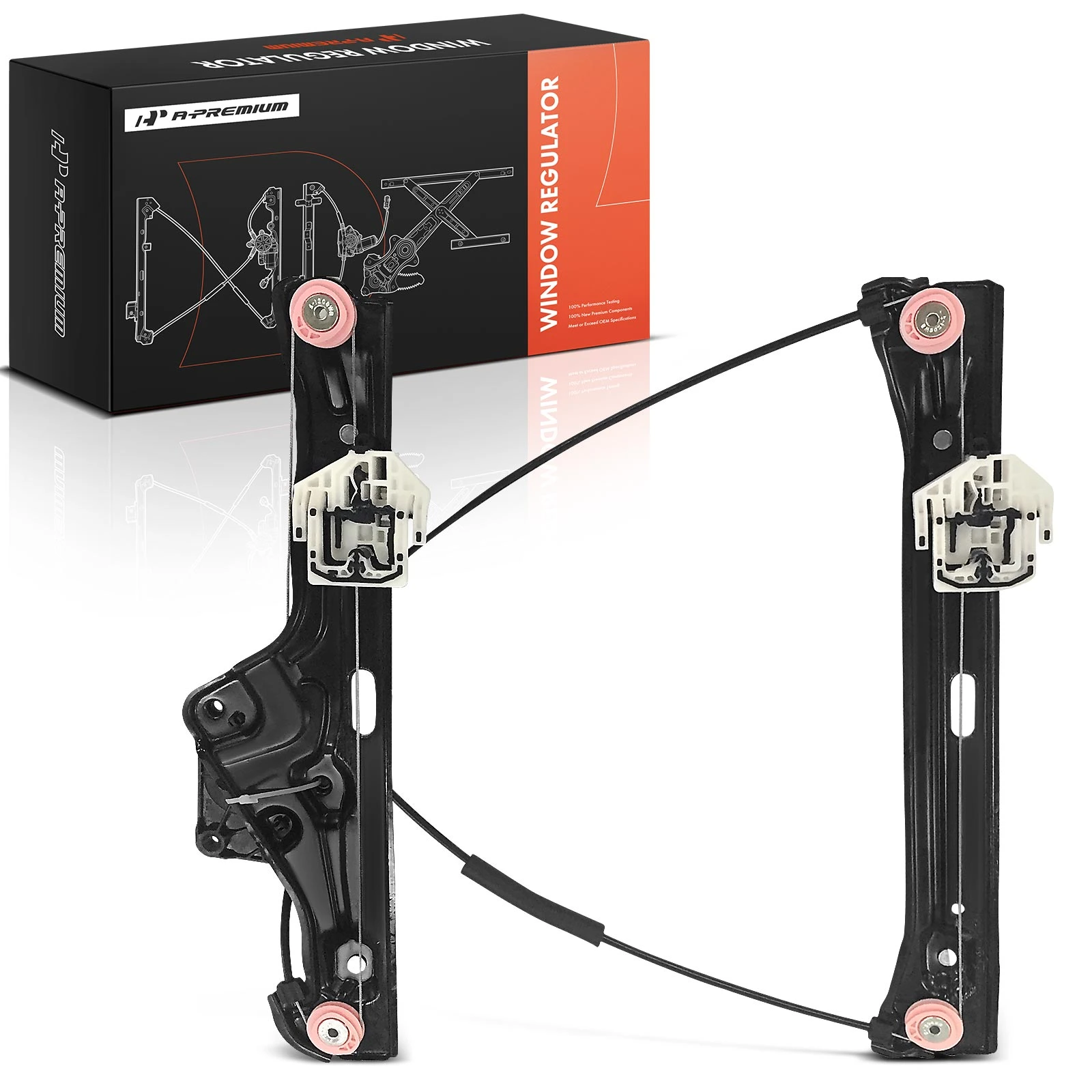 2015-2023 Mini Cooper 1pc Window Regulator Front Right Passenger Side A-Premium APWR3838TW