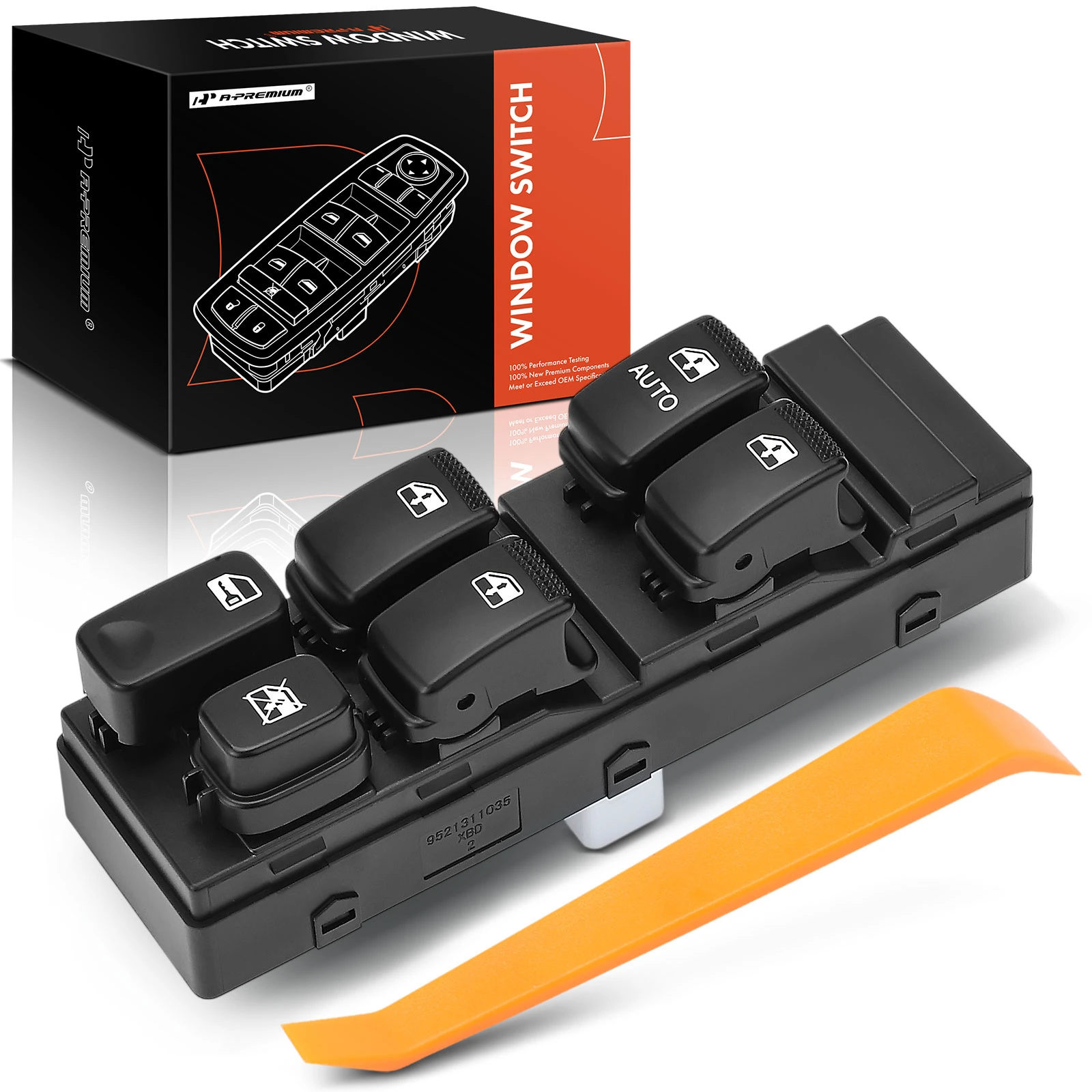 Front Driver Power Window Switch for 2007-2009 Kia Spectra