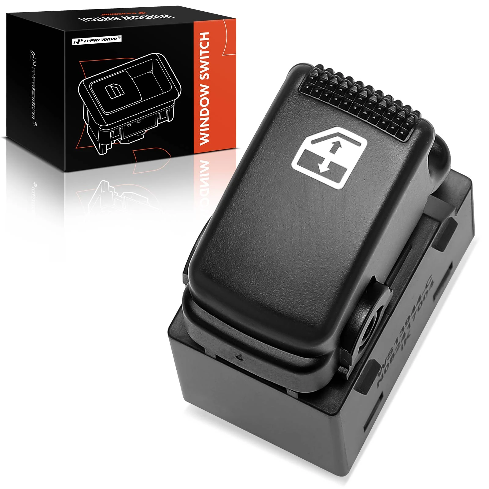 Rear Driver Black Power Window Switch for 2008-2009 Kia Sorento