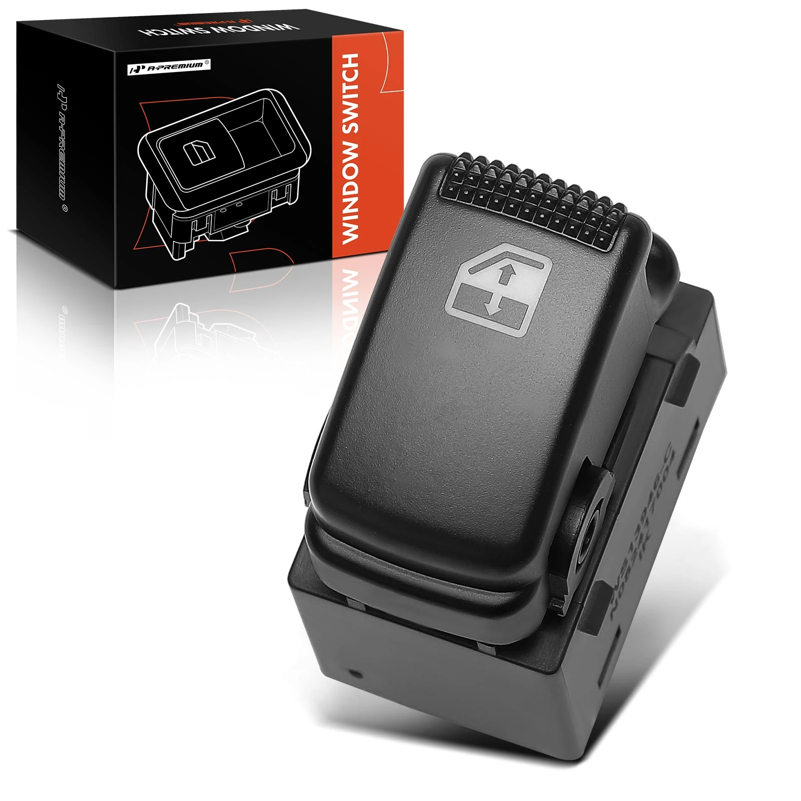 Rear Passenger Black Power Window Switch for 2008-2009 Kia Sorento