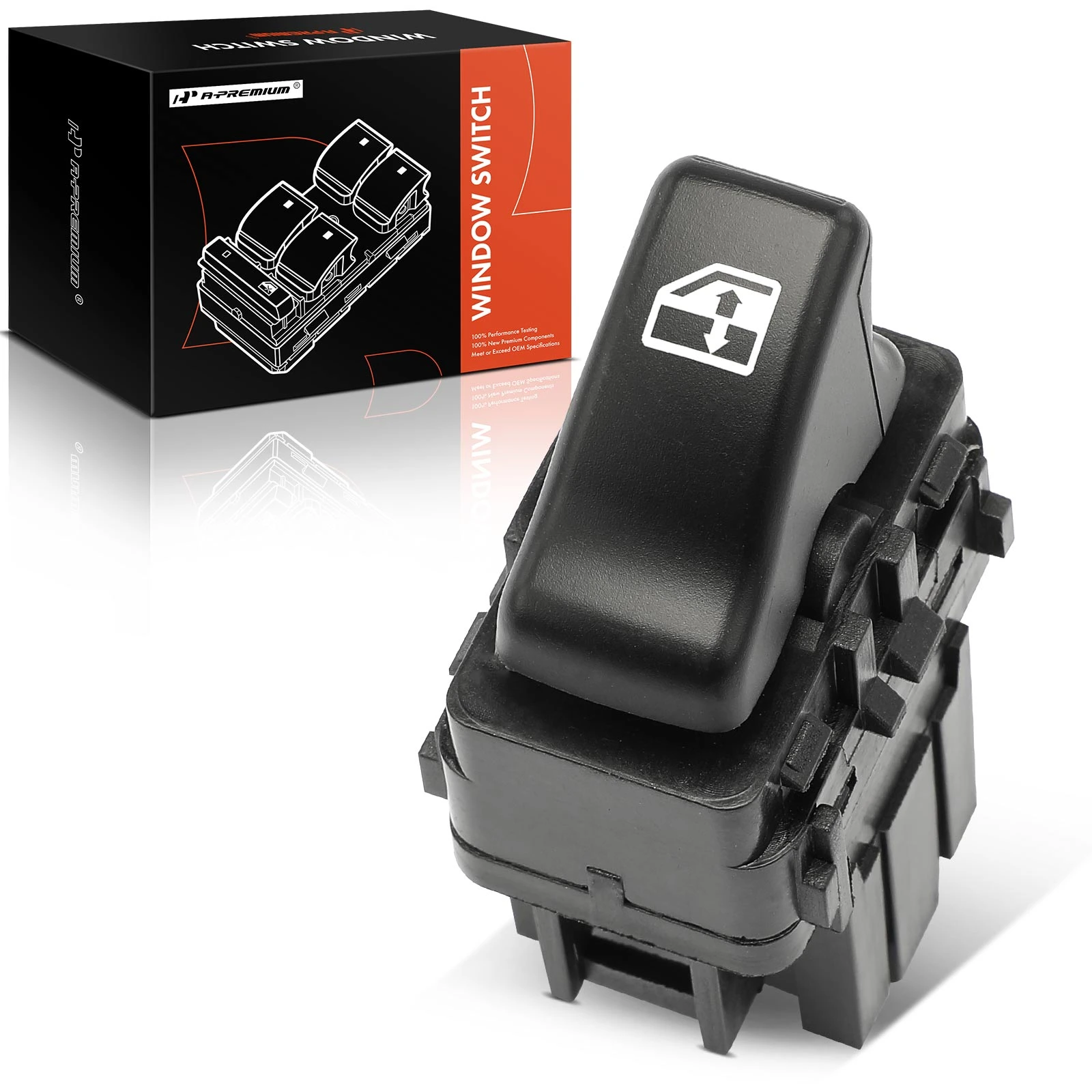 Front Passenger Power Window Switch for 2000-2004 Oldsmobile Silhouette