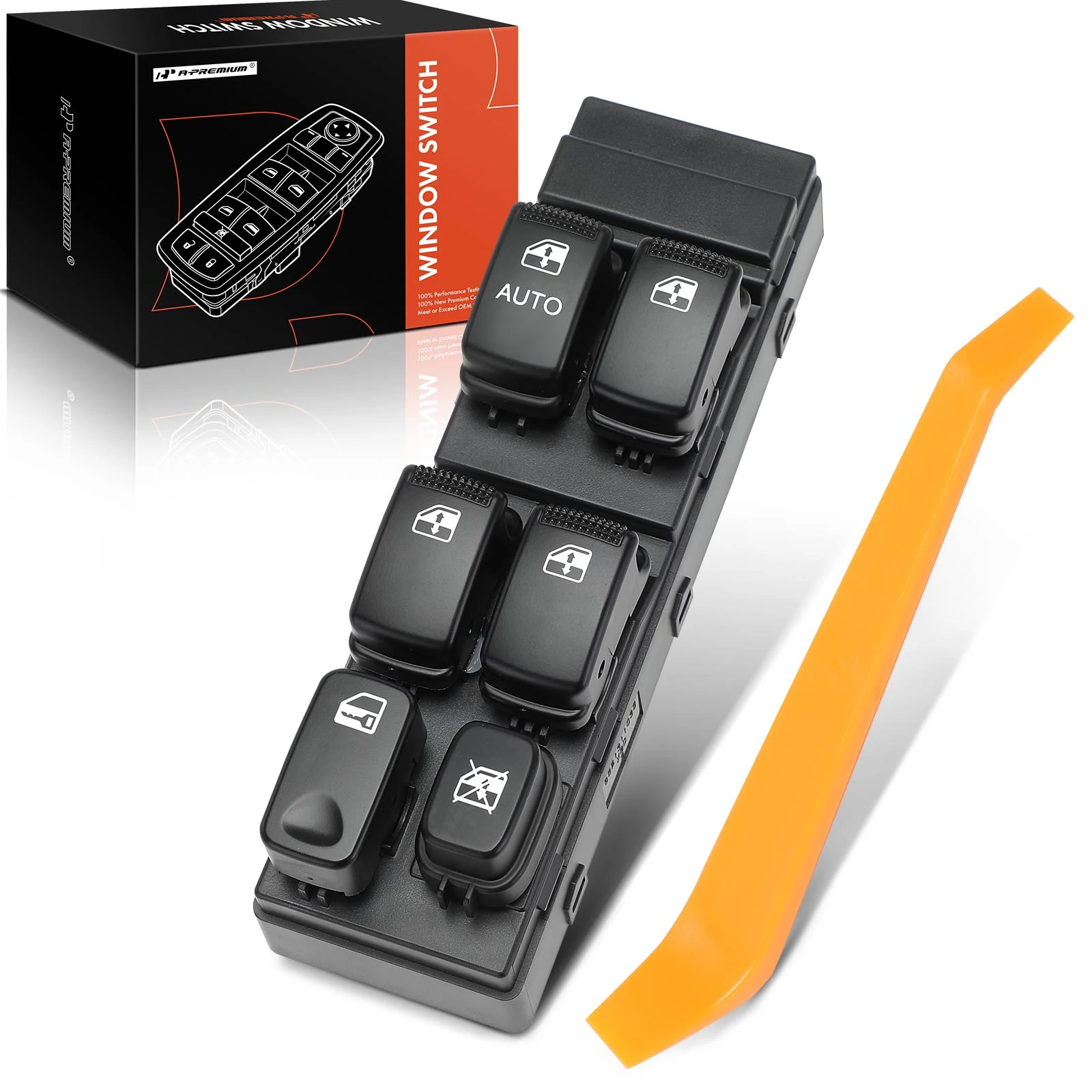 A-Premium APWS1141 Window Switch Front Left Driver Side