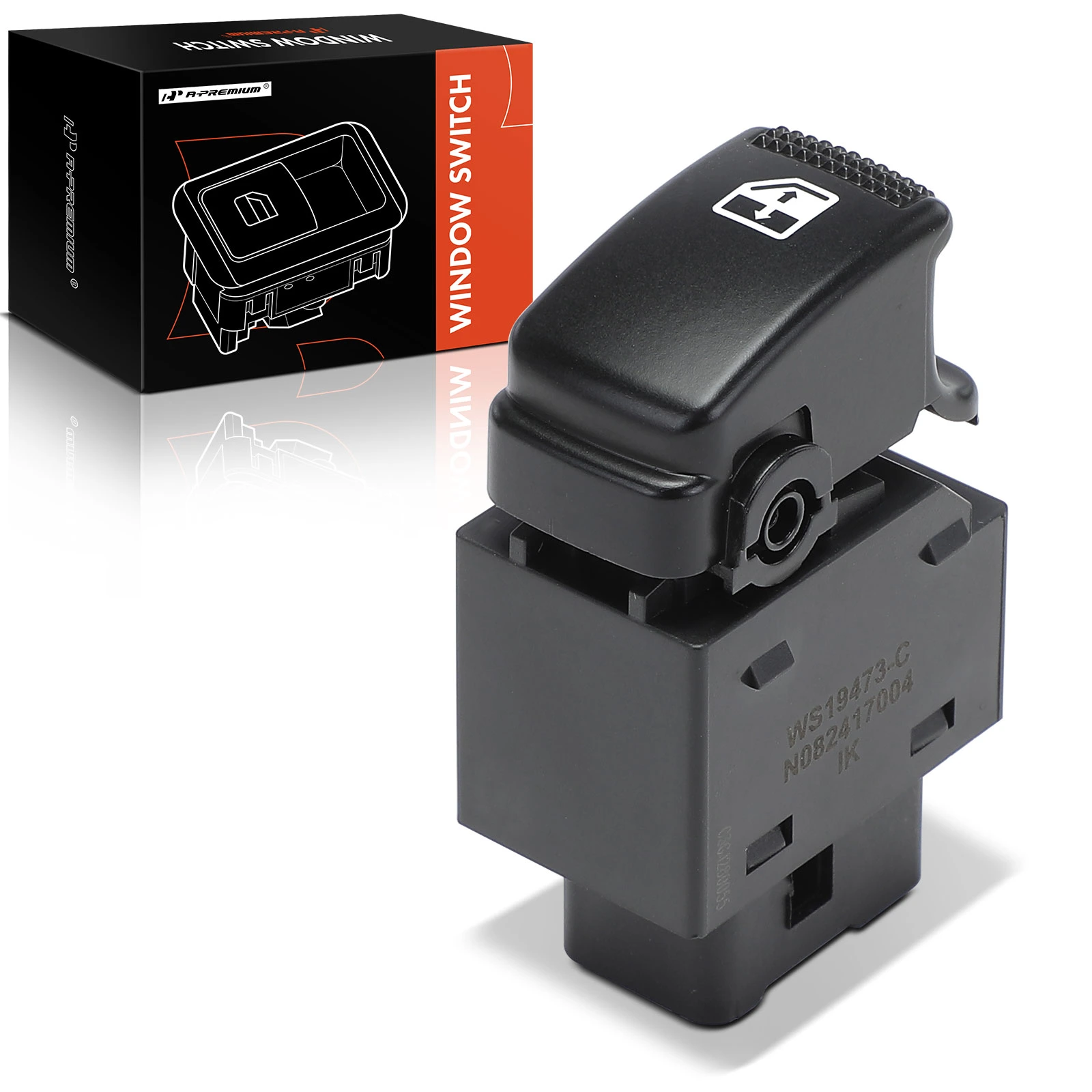 A-Premium APWS1145 Window Switch Rear Right Passenger Side