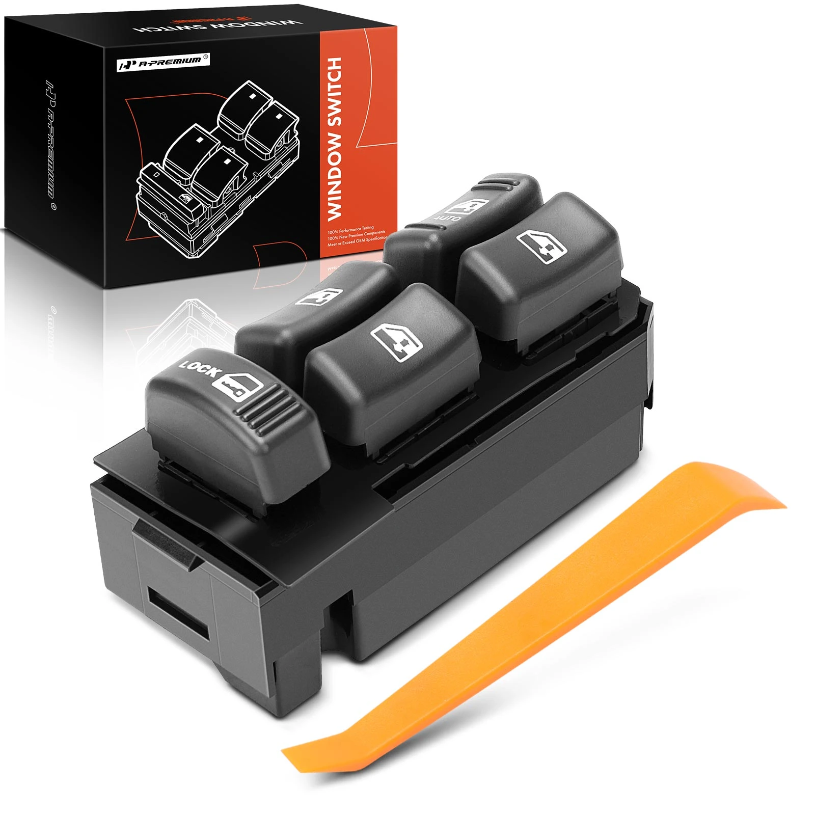 Front Driver Power Window Switch for 1996-2001 Oldsmobile Bravada