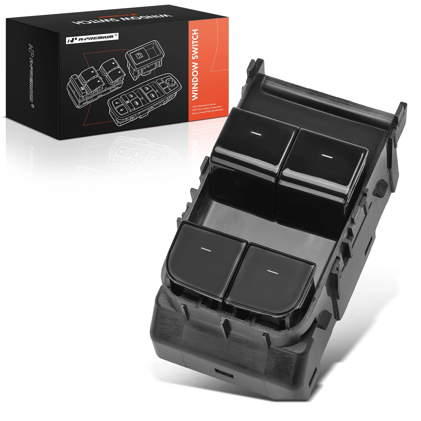 Front Driver Power Window Switch for 2017-2023 Tesla 3