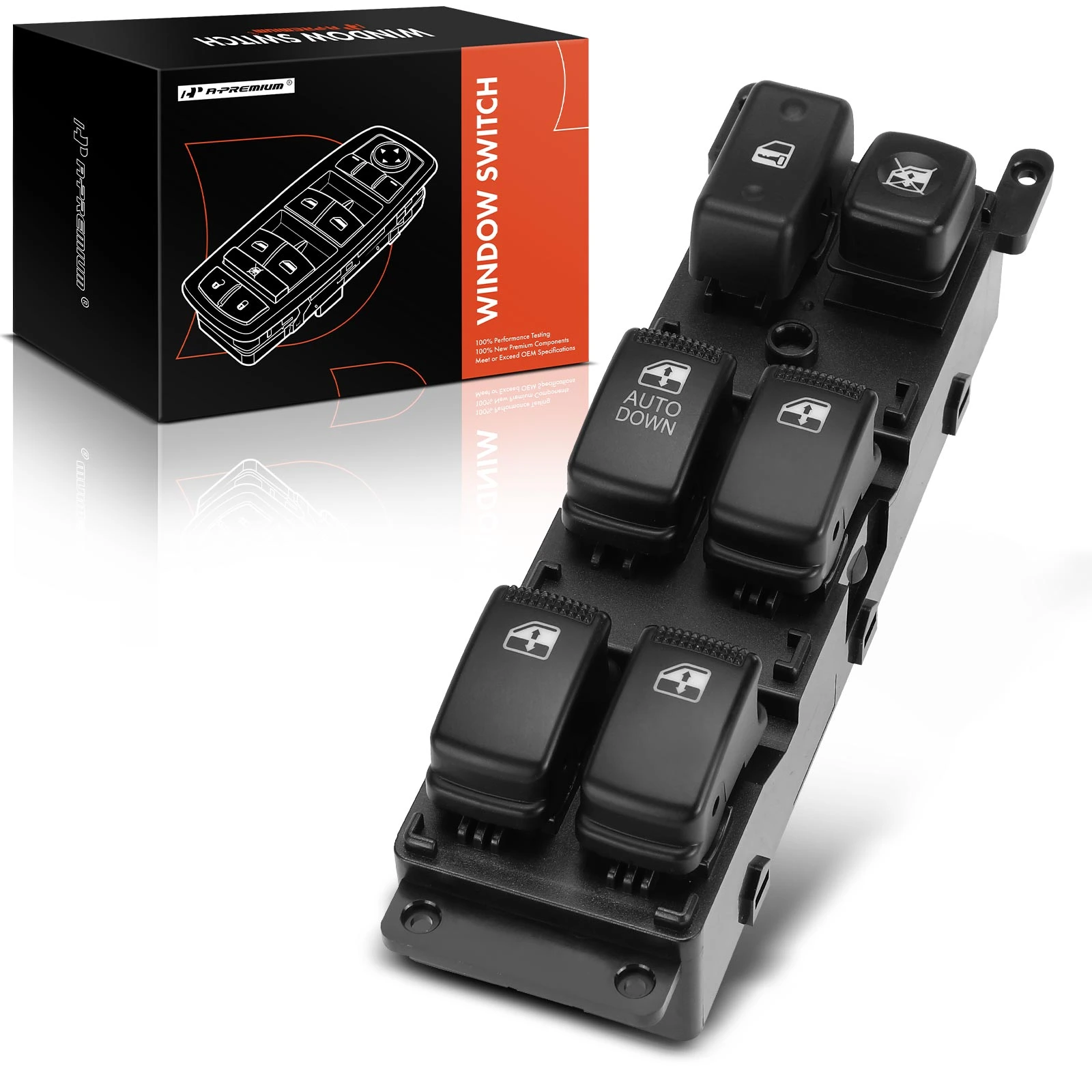 Front Driver Power Window Switch for 2007-2010 Kia Rio5