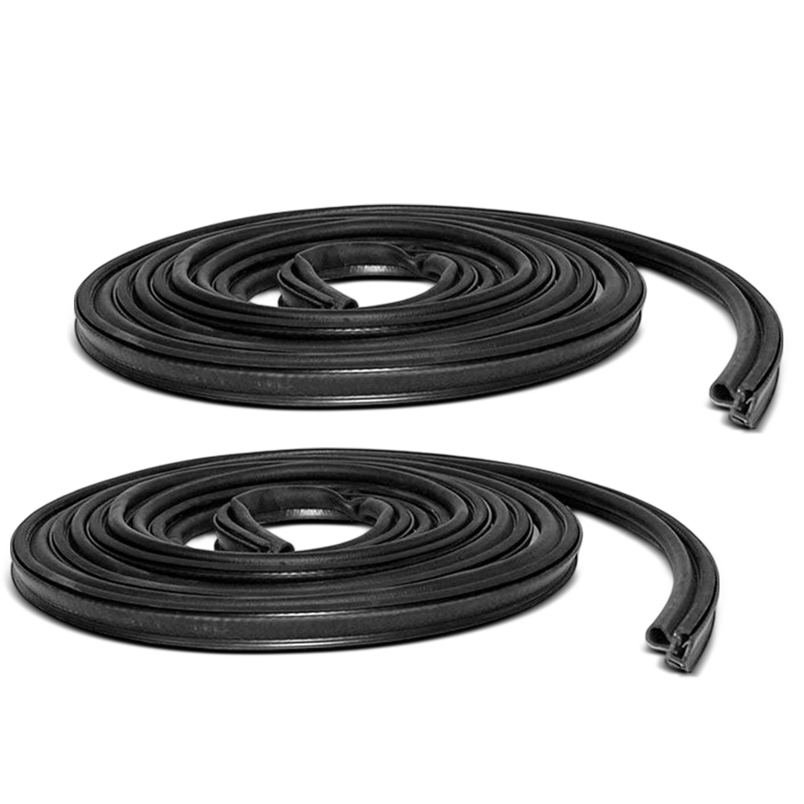 2 Pcs Driver & Passenger Door Weatherstrip Seal for 1994-2004 Chevrolet S10