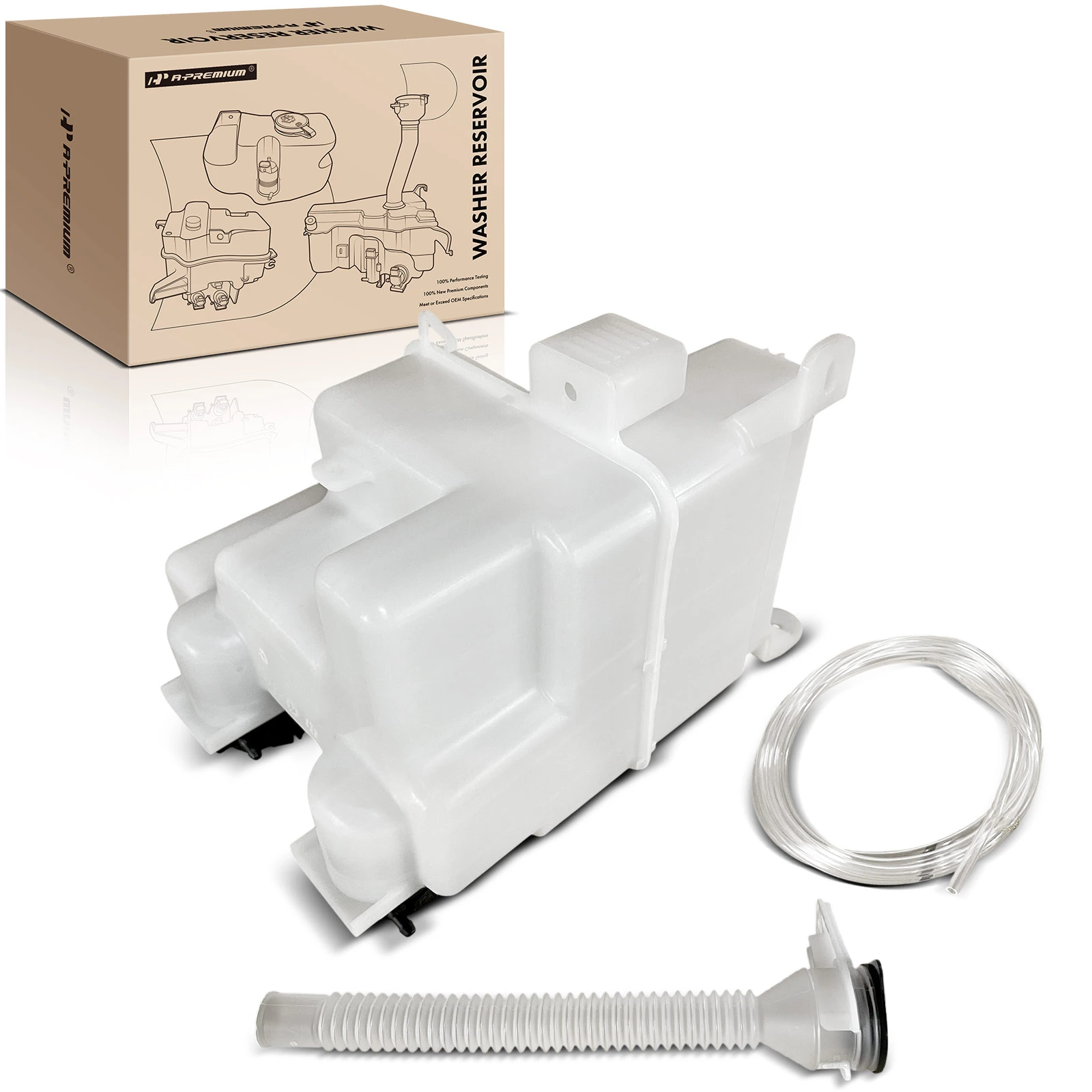 Windshield Washer Reservoir with Pump & Cap for 2004-2007 Toyota Highlander