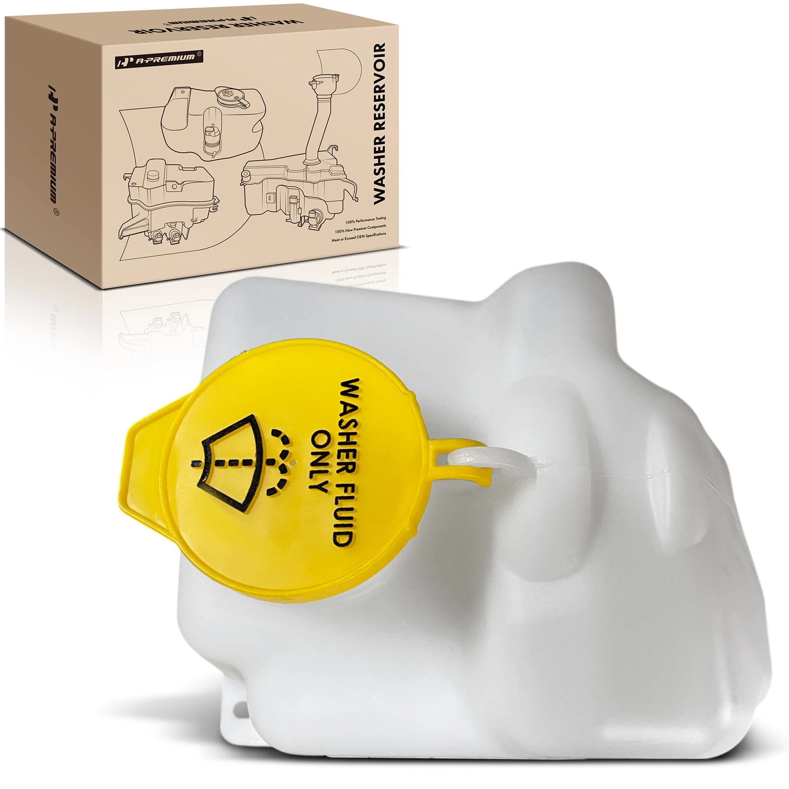 Windshield Washer Reservoir with Cap