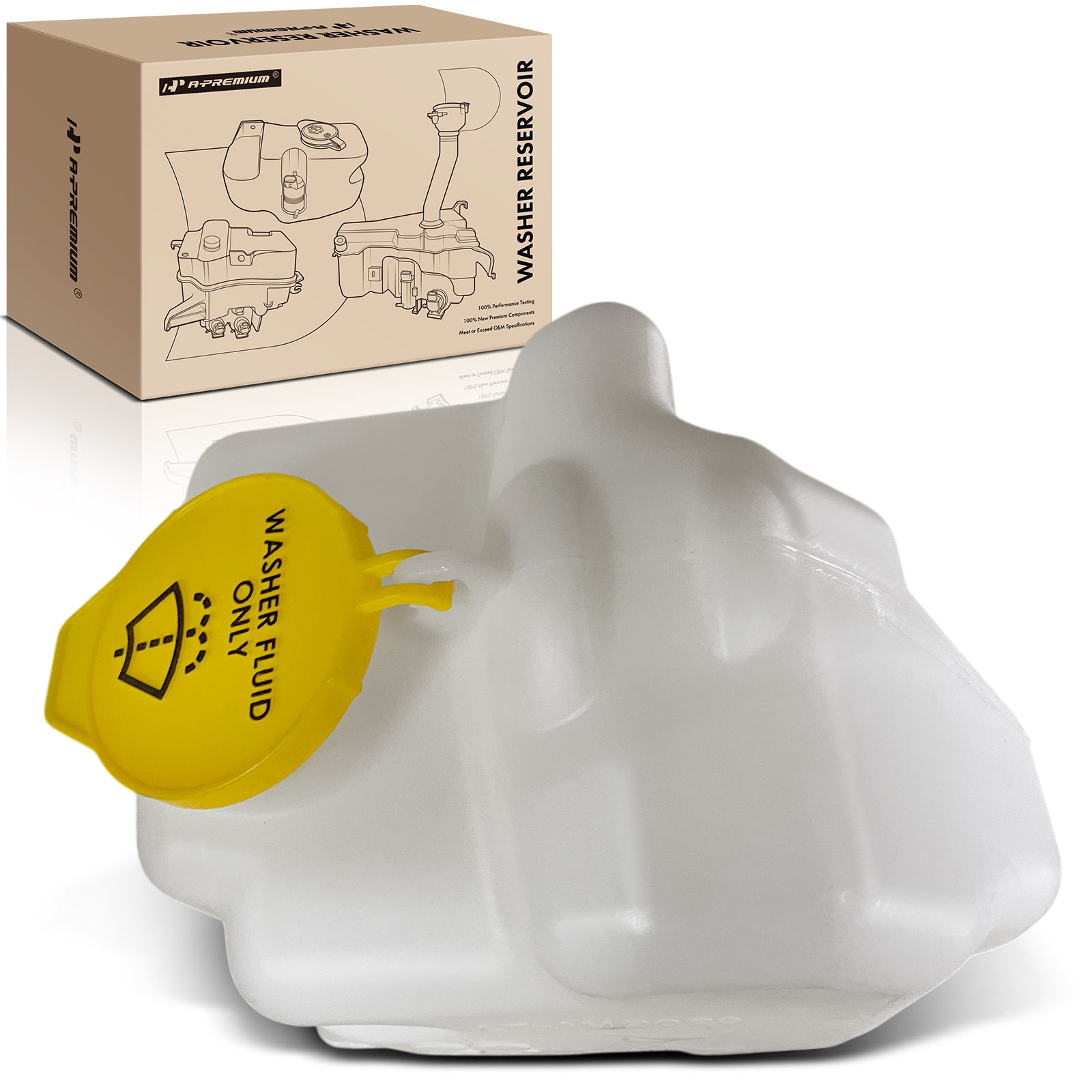 Windshield Washer Reservoir with Cap