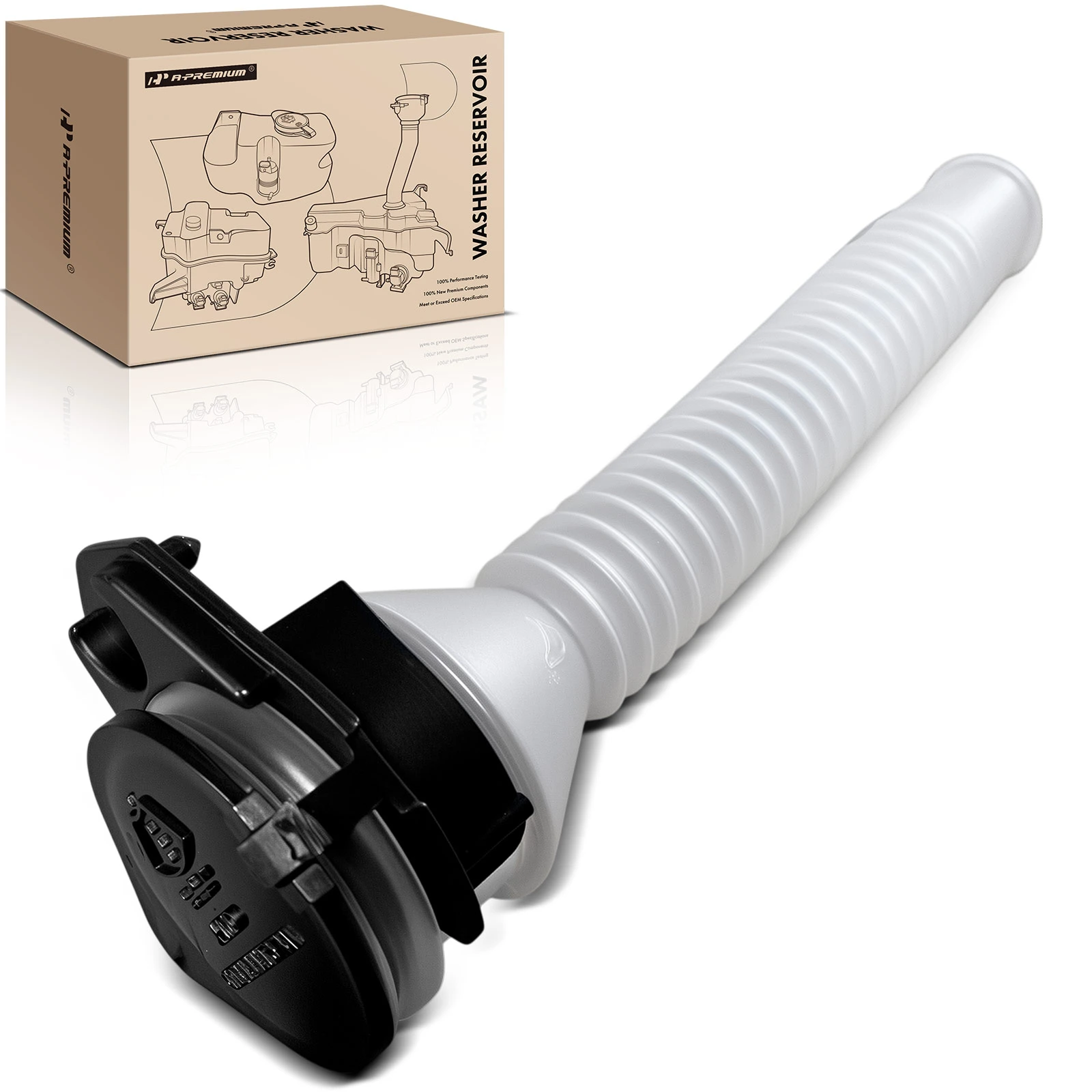 Washer Reservoir Filler Neck with Cap