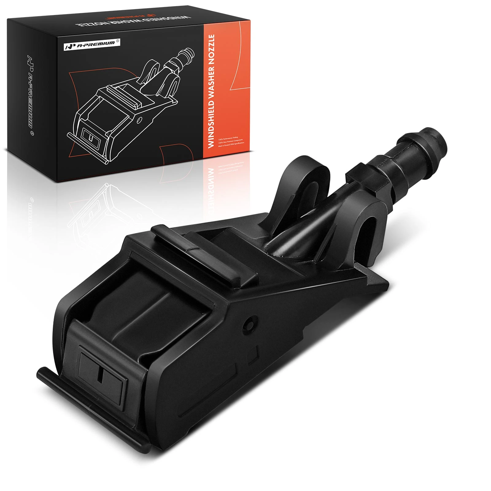 Driver or Passenger Windshield Washer Nozzle