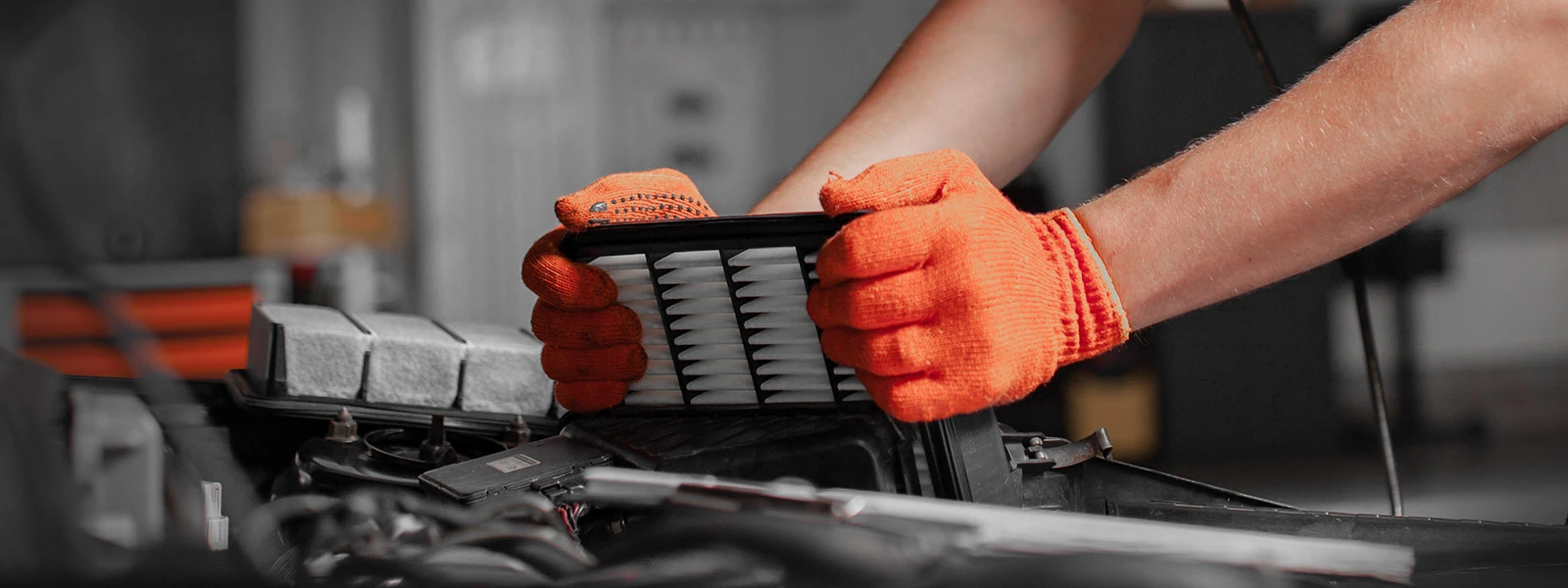 Air Filter Replacement by Professional mechnical