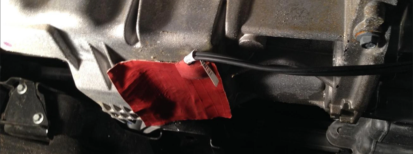 How to install oil pan heater?