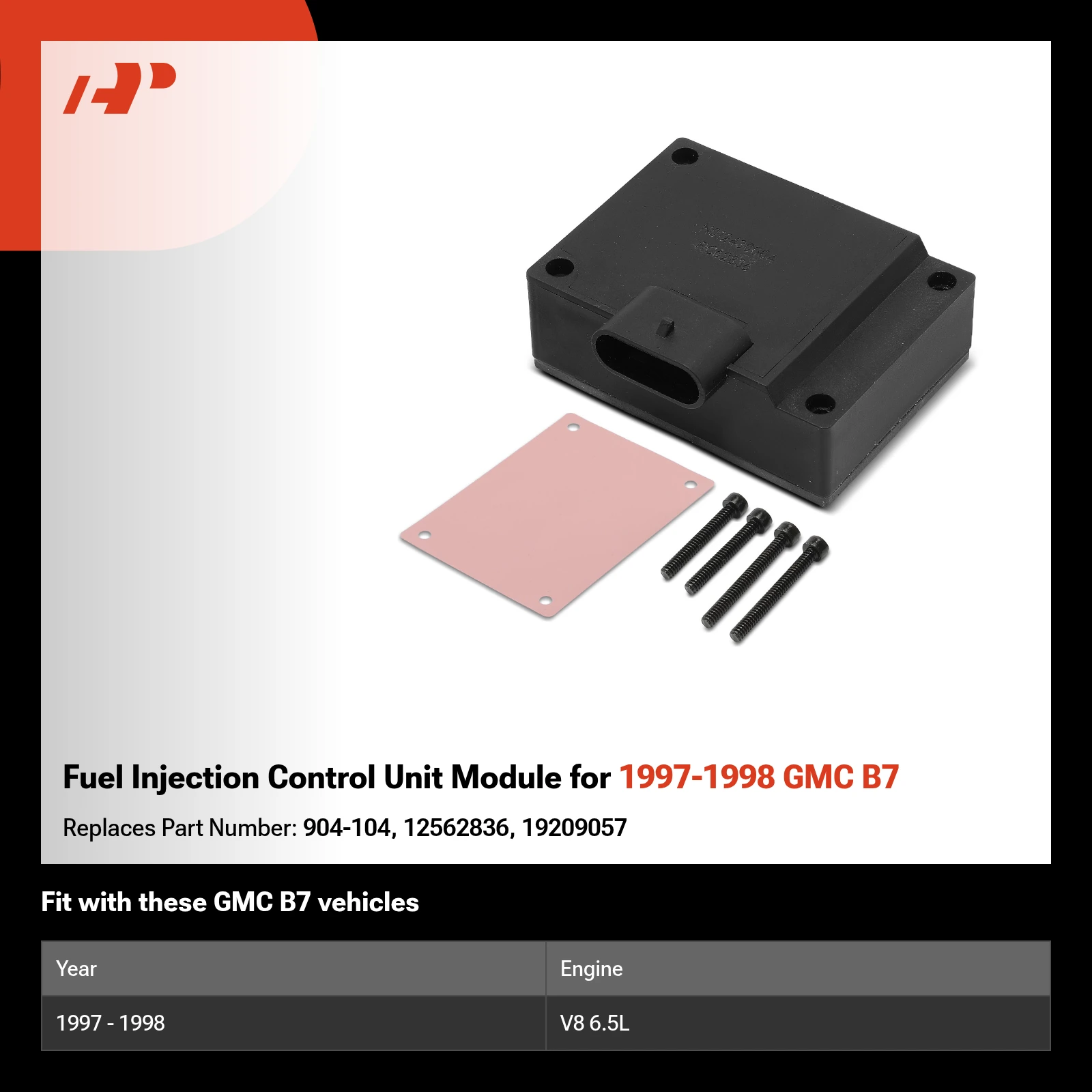 Fuel Injection Control Unit Module for 1997-1998 GMC B7