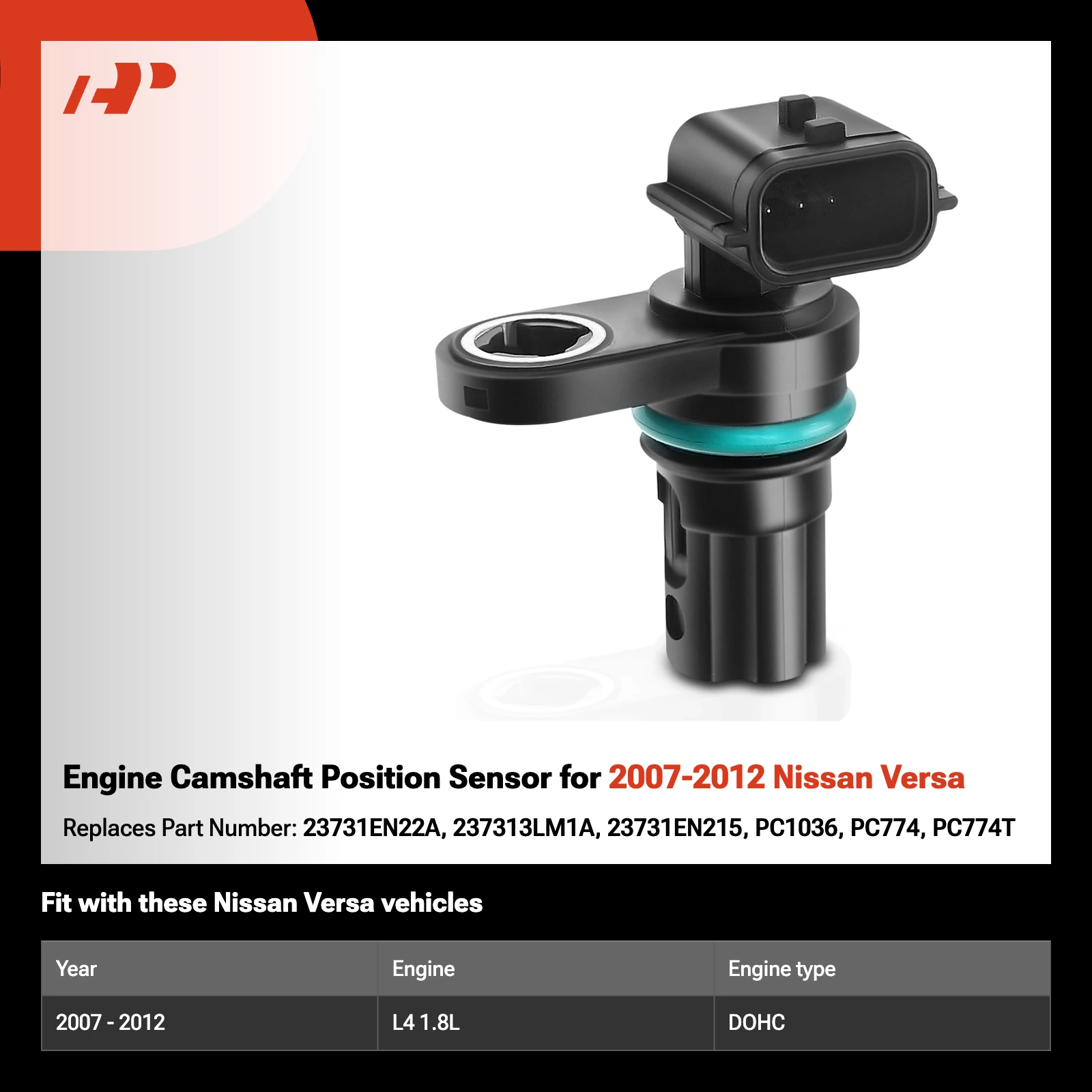 Engine Camshaft Position Sensor for 2007-2012 Nissan Versa
