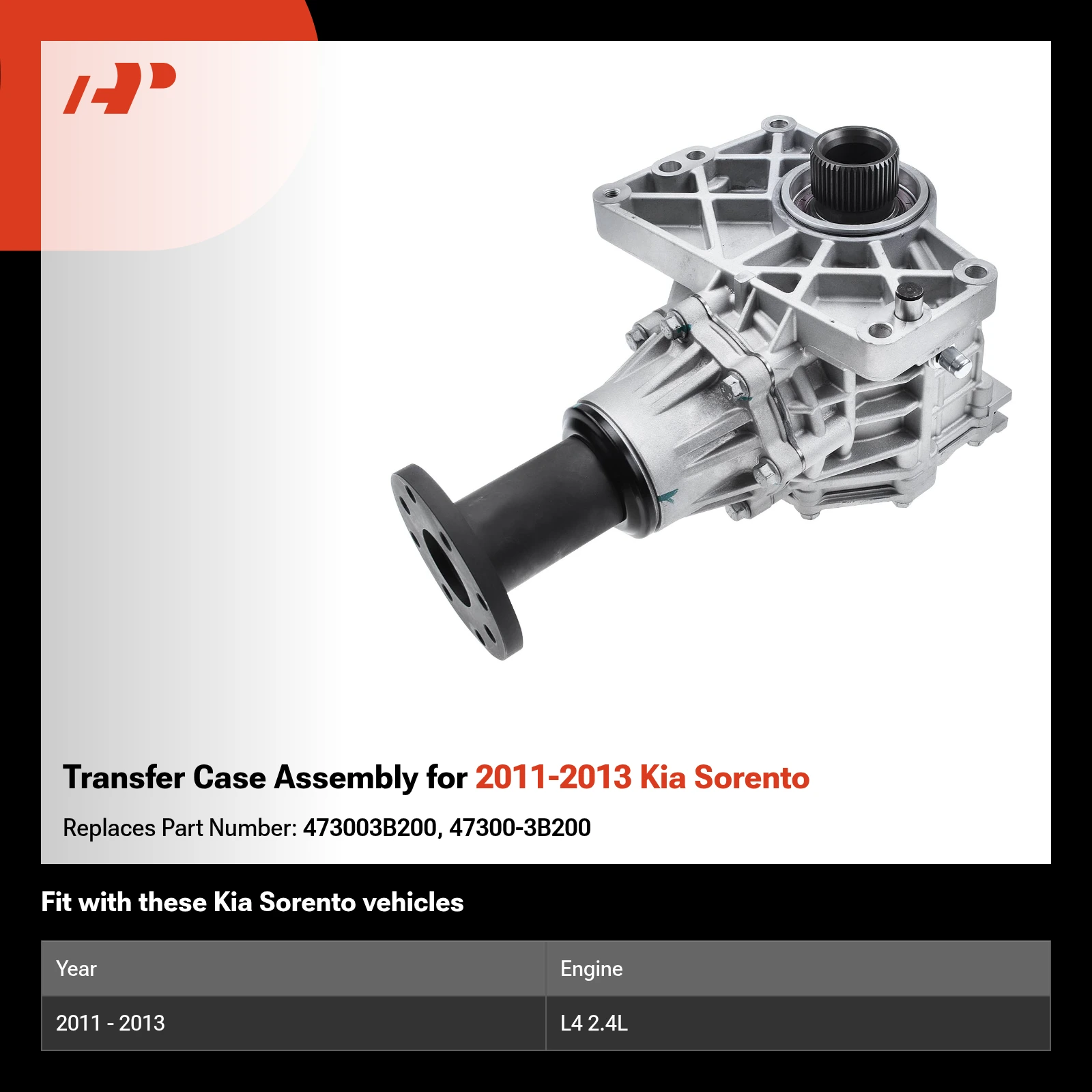 Transfer Case Assembly for 2011-2013 Kia Sorento