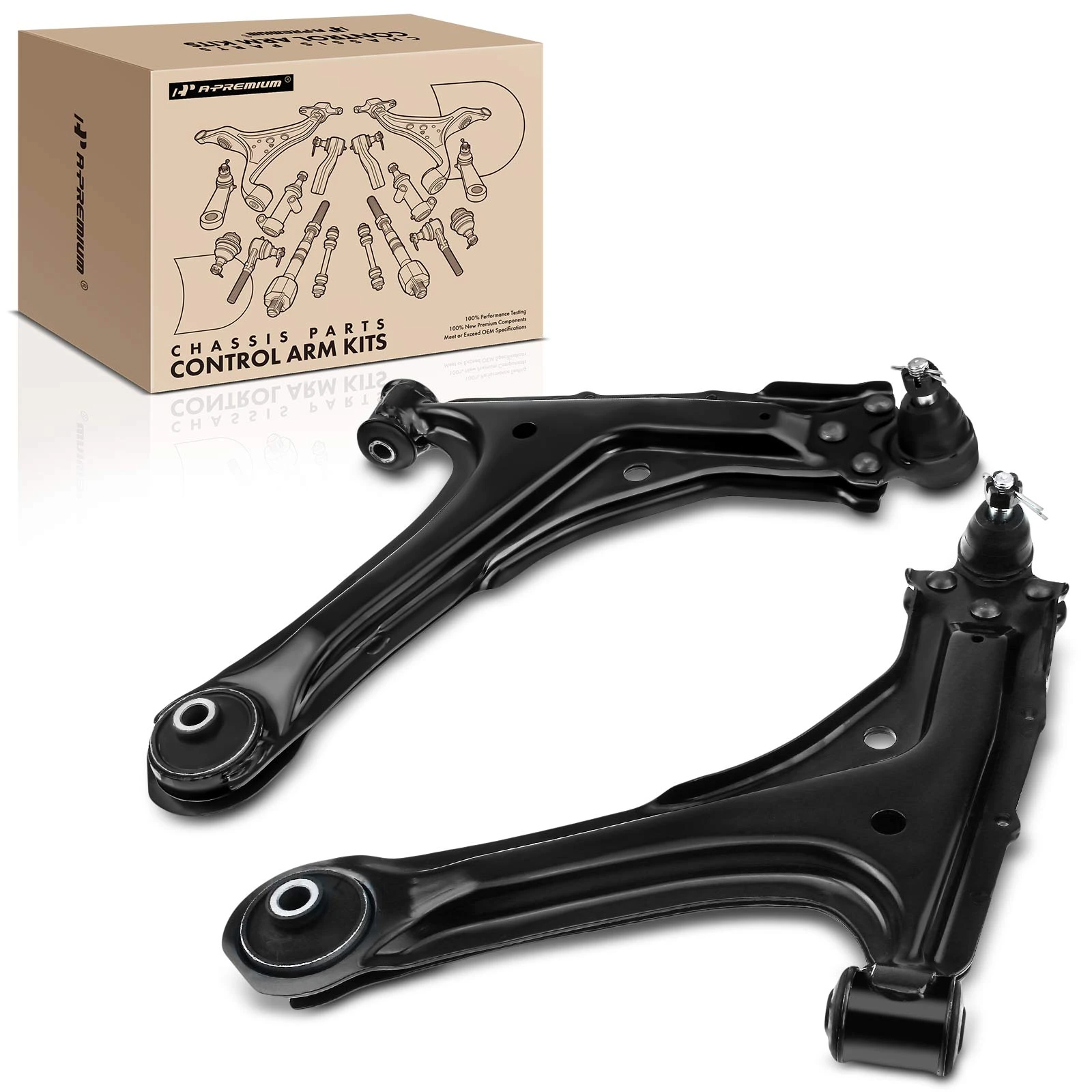 2-Pc Control Arm and Ball Joint Kit, Front Lower with Ball Joint A-Premium APCA3651