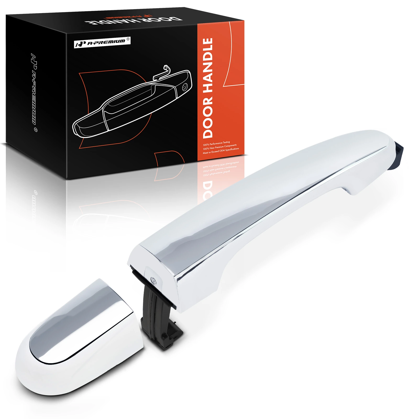 Rear Driver Chrome Exterior Door Handle