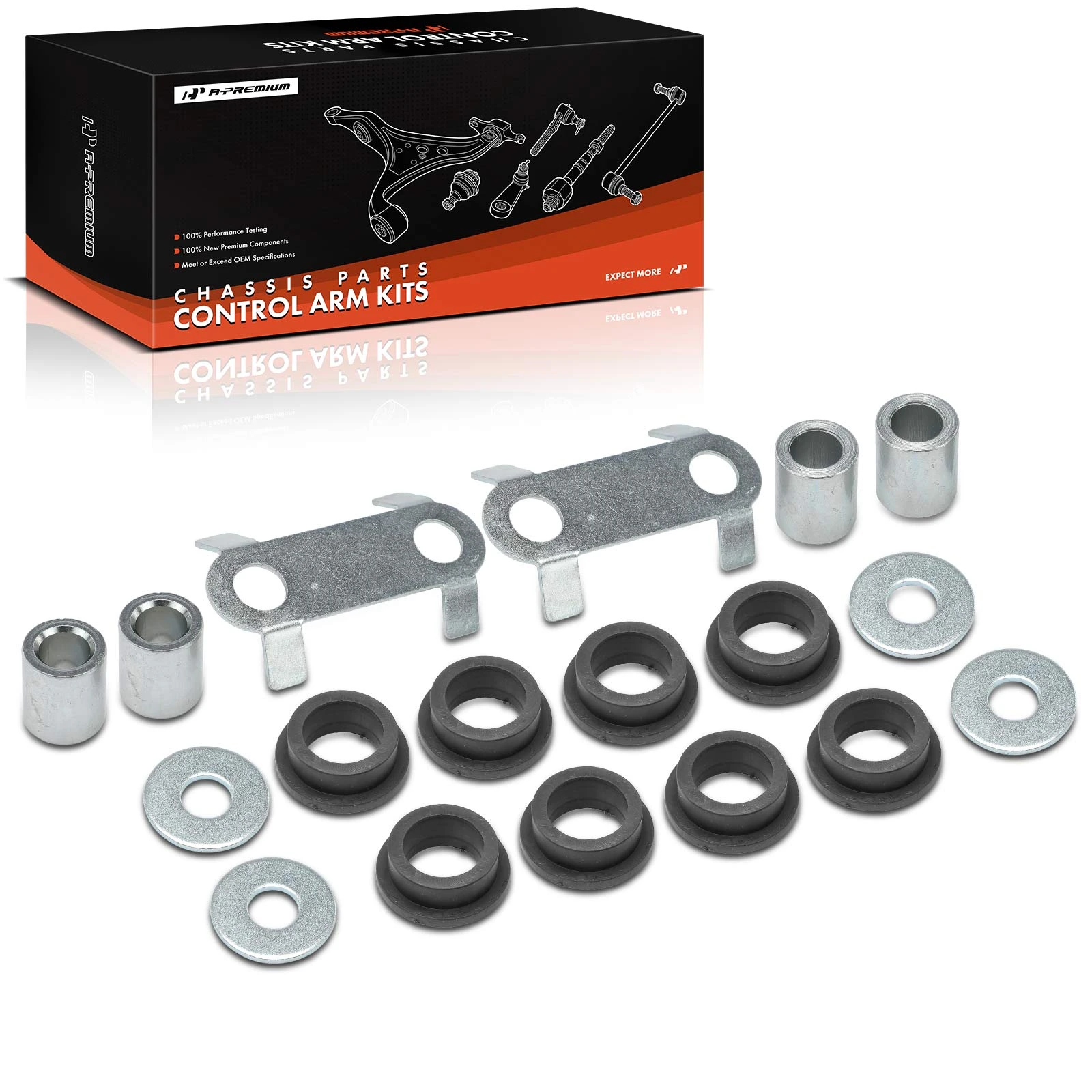 1993-1997 Eagle Vision 2pc Tie Rod End Bushing, Front Inner A-Premium APCA2209