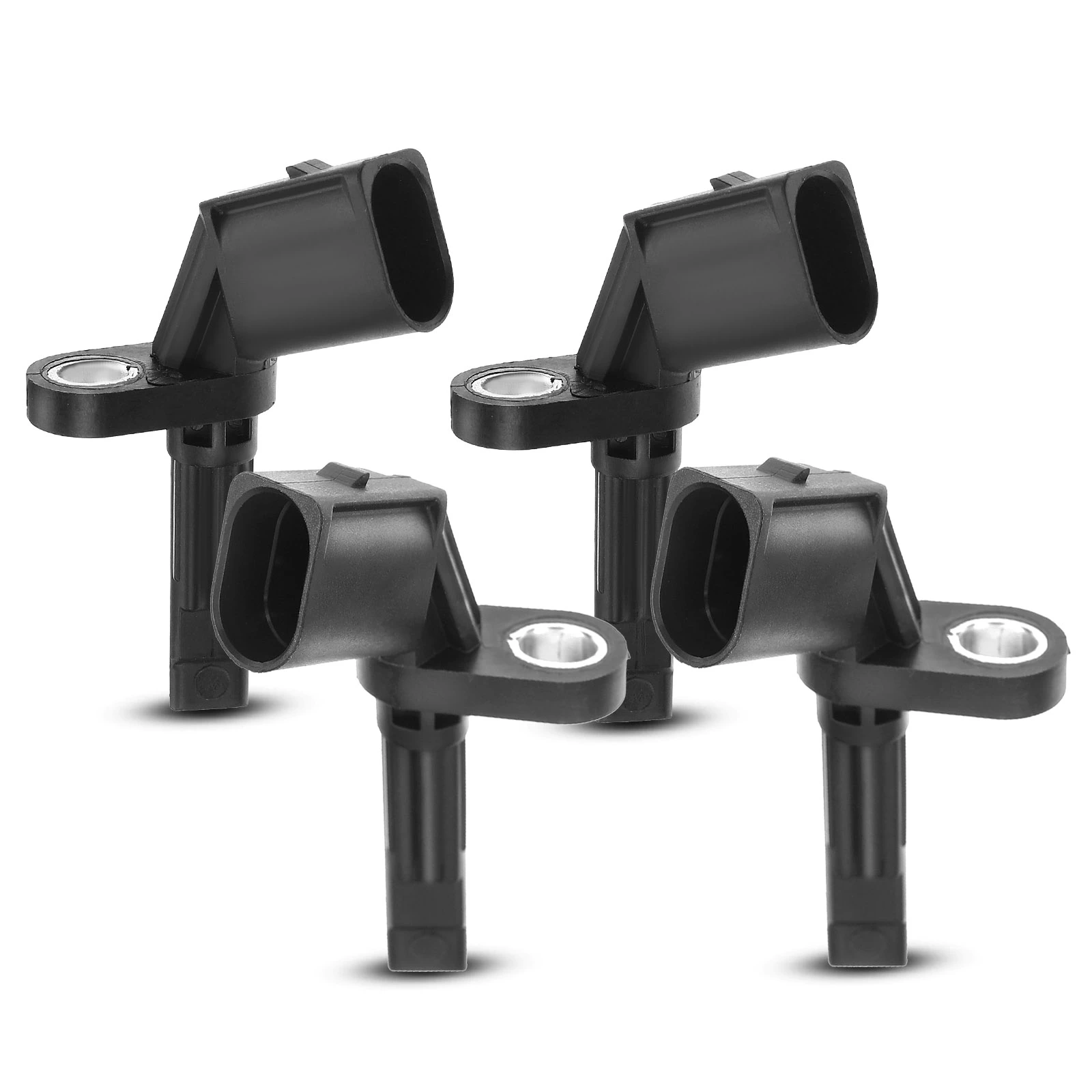 4 Pcs Front & Rear ABS Wheel Speed Sensor for 2005-2011 2013 2015-2018 Audi A6