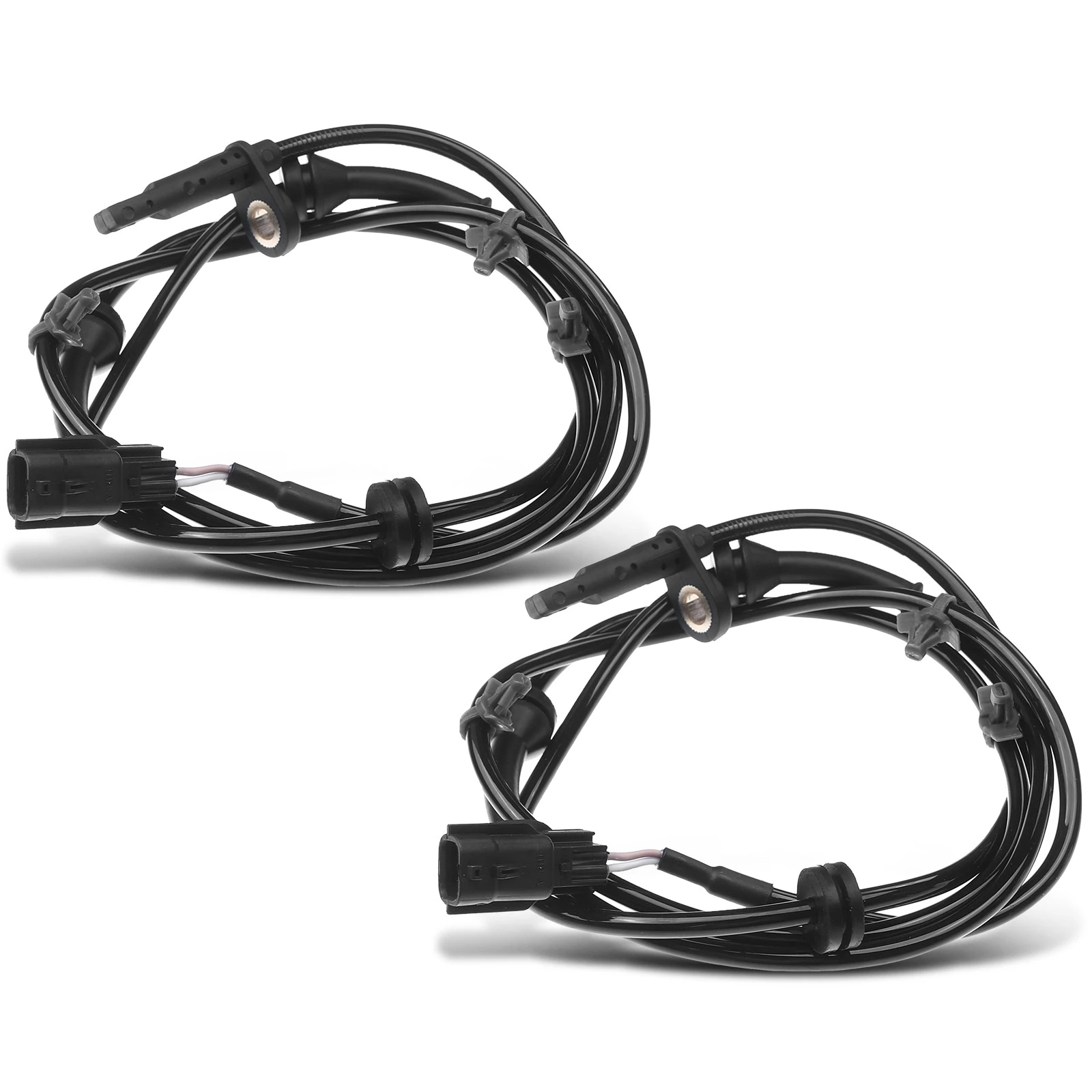 2 Pcs Rear ABS Wheel Speed Sensor