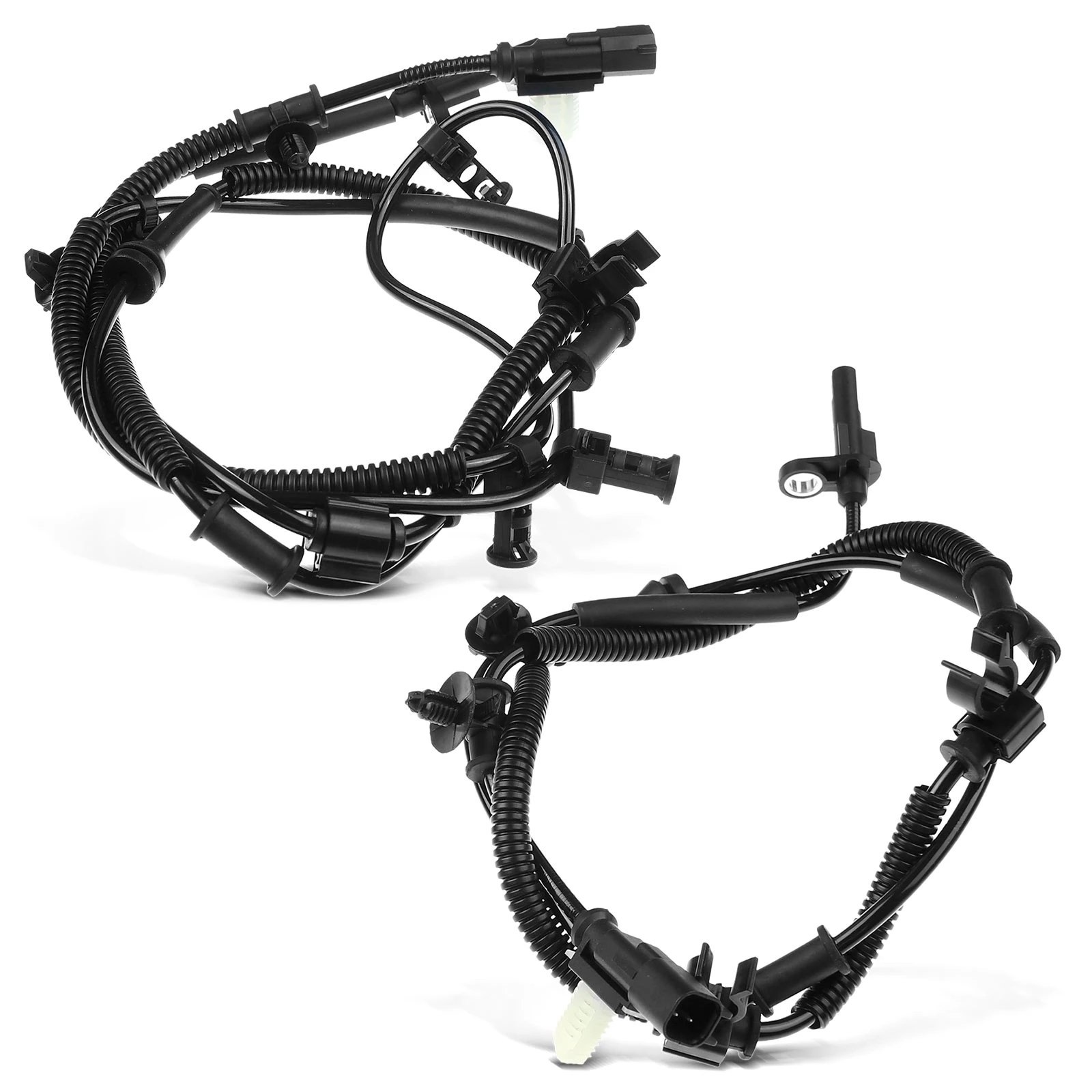 2 Pcs Rear ABS Wheel Speed Sensor