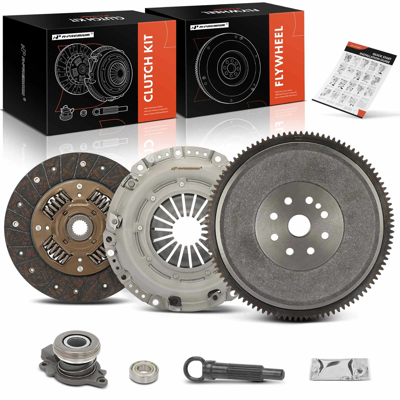 Transmission Clutch Kit & Flywheel for 2007-2009 Suzuki SX4