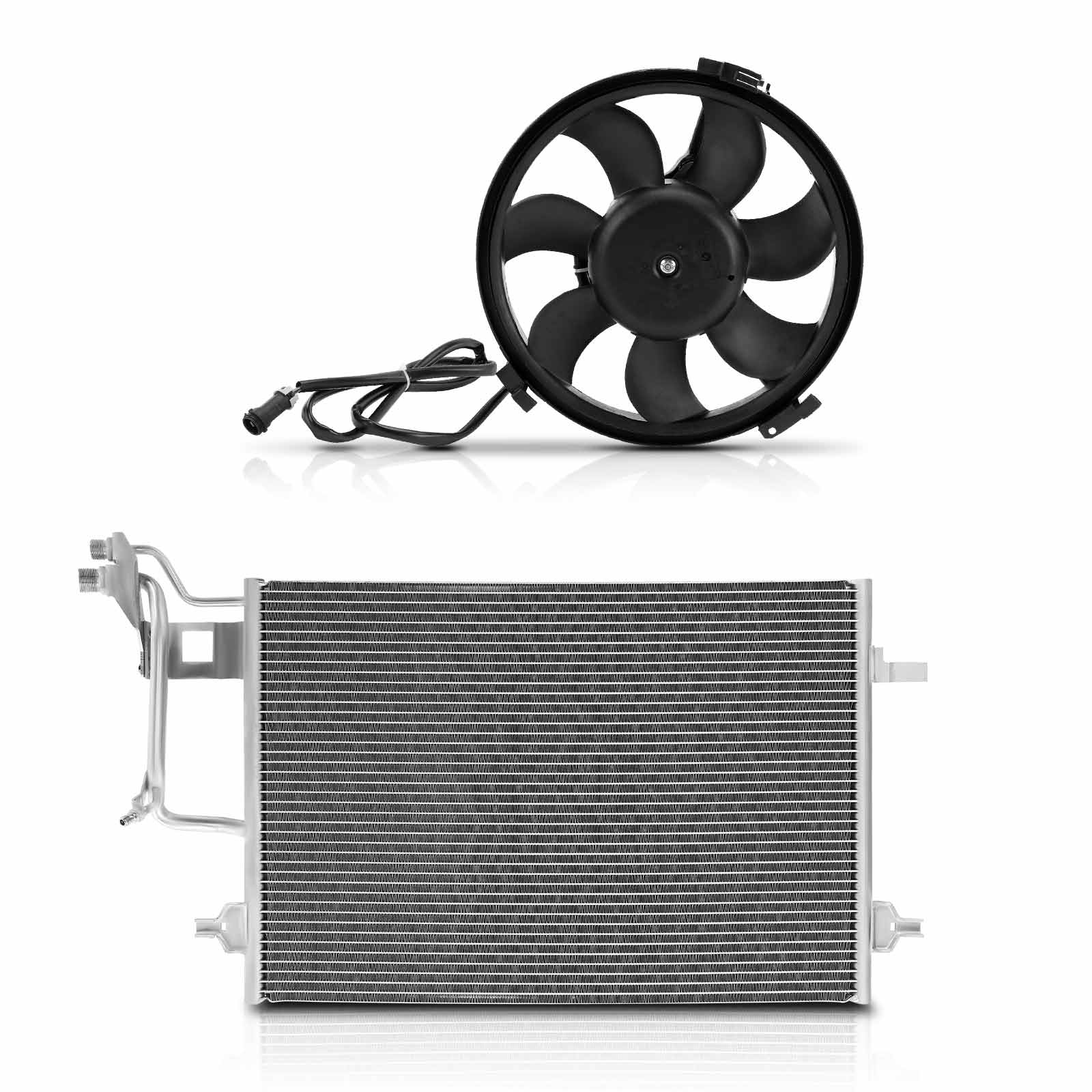 AC Condenser & Cooling Fan Assembly Kit