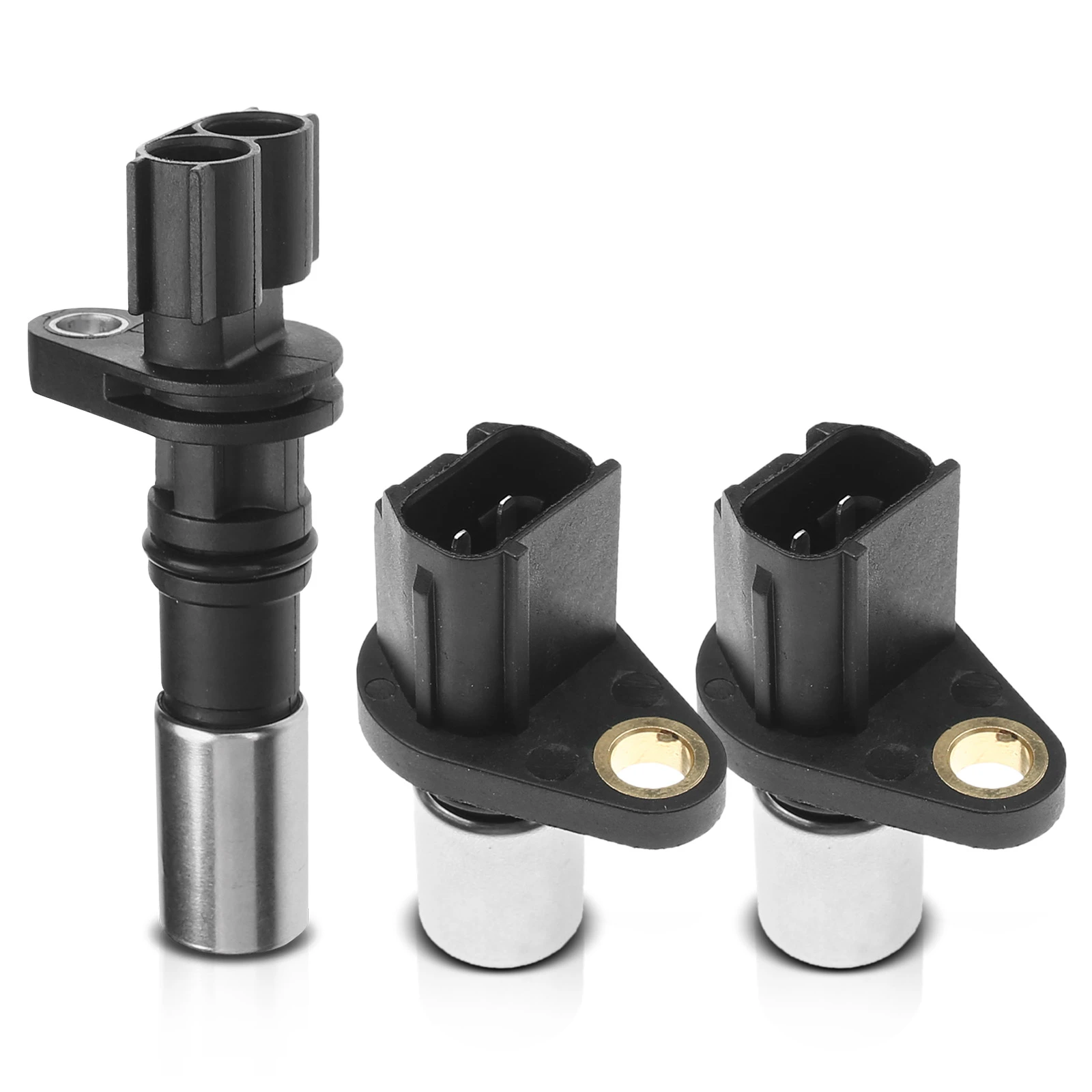2 Pcs Camshaft & 1 Pc Crankshaft Position Sensor